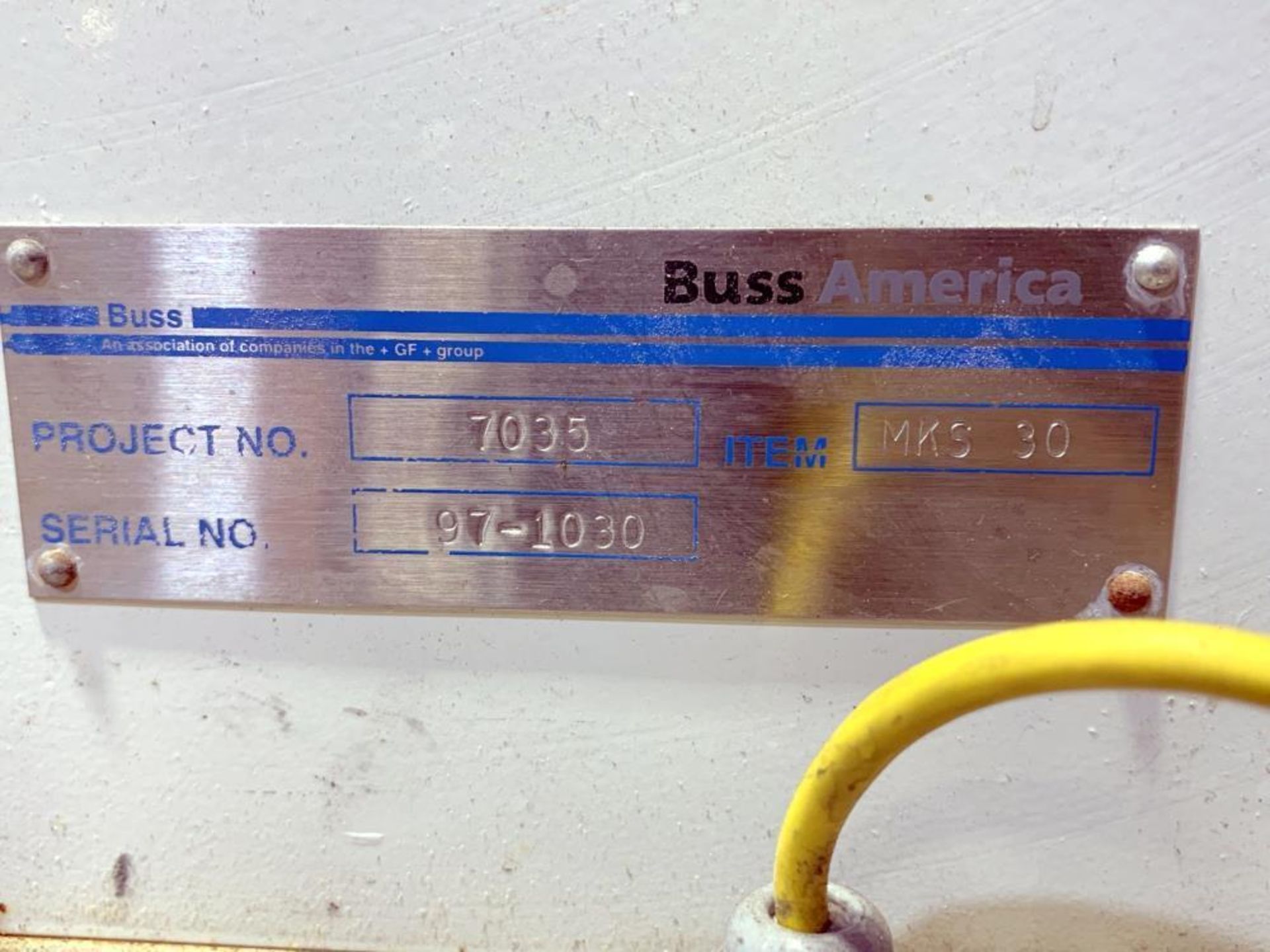 Used- Buss Model MKS 30 Laboratory Ko-Kneader Extruder, Serial# 97-1030 (1997). 30mm Diameter x appr - Image 25 of 49