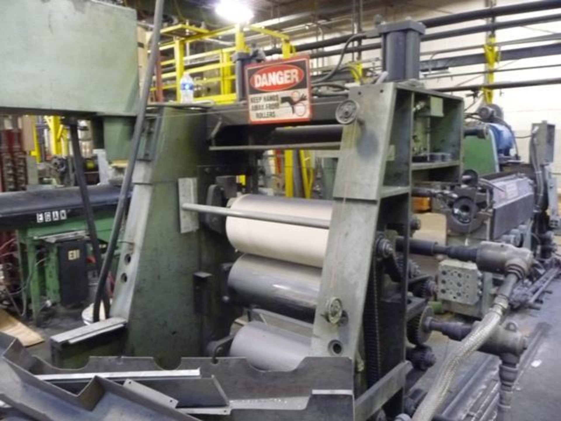 Used- Davis Standard 3- Roll Sheet Stack, 30" Wide, Model F8082, SO#98080. Includes 10' Long idler c - Image 6 of 19