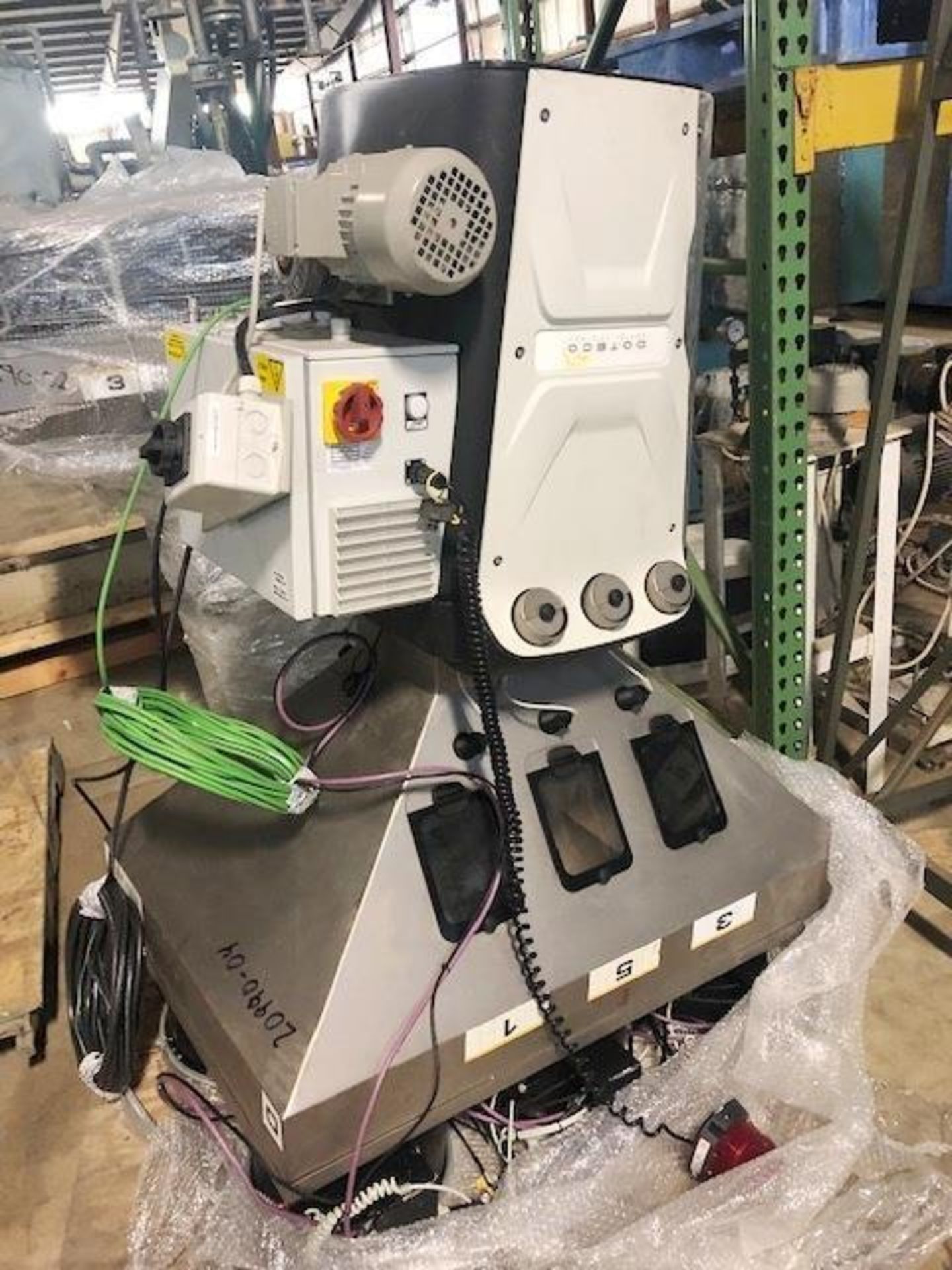 Used- Doteco 6-Component Gravimetric Blender, Model Grado, Type J60. Throughout rated at 137 kg/hr, - Image 3 of 11