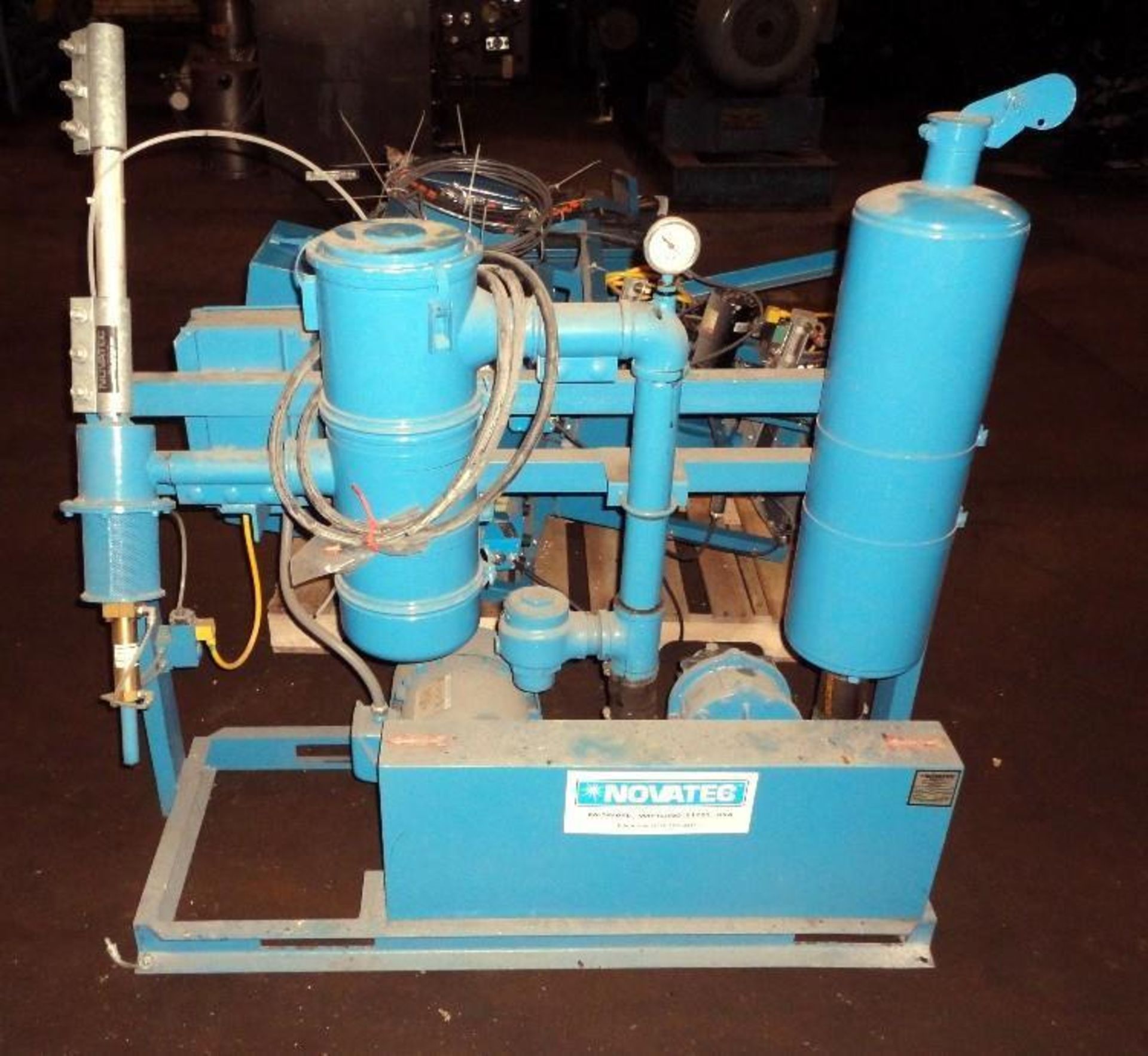 Used- Novatech 3 Component Blending System, Model MCS-206. Consisting of: (1) Novatec pneumatic pump - Image 6 of 9