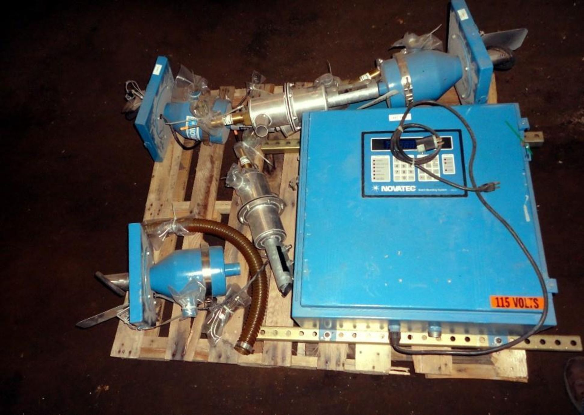 Used- Novatech 3 Component Blending System, Model MCS-206. Consisting of: (1) Novatec pneumatic pump - Image 7 of 9