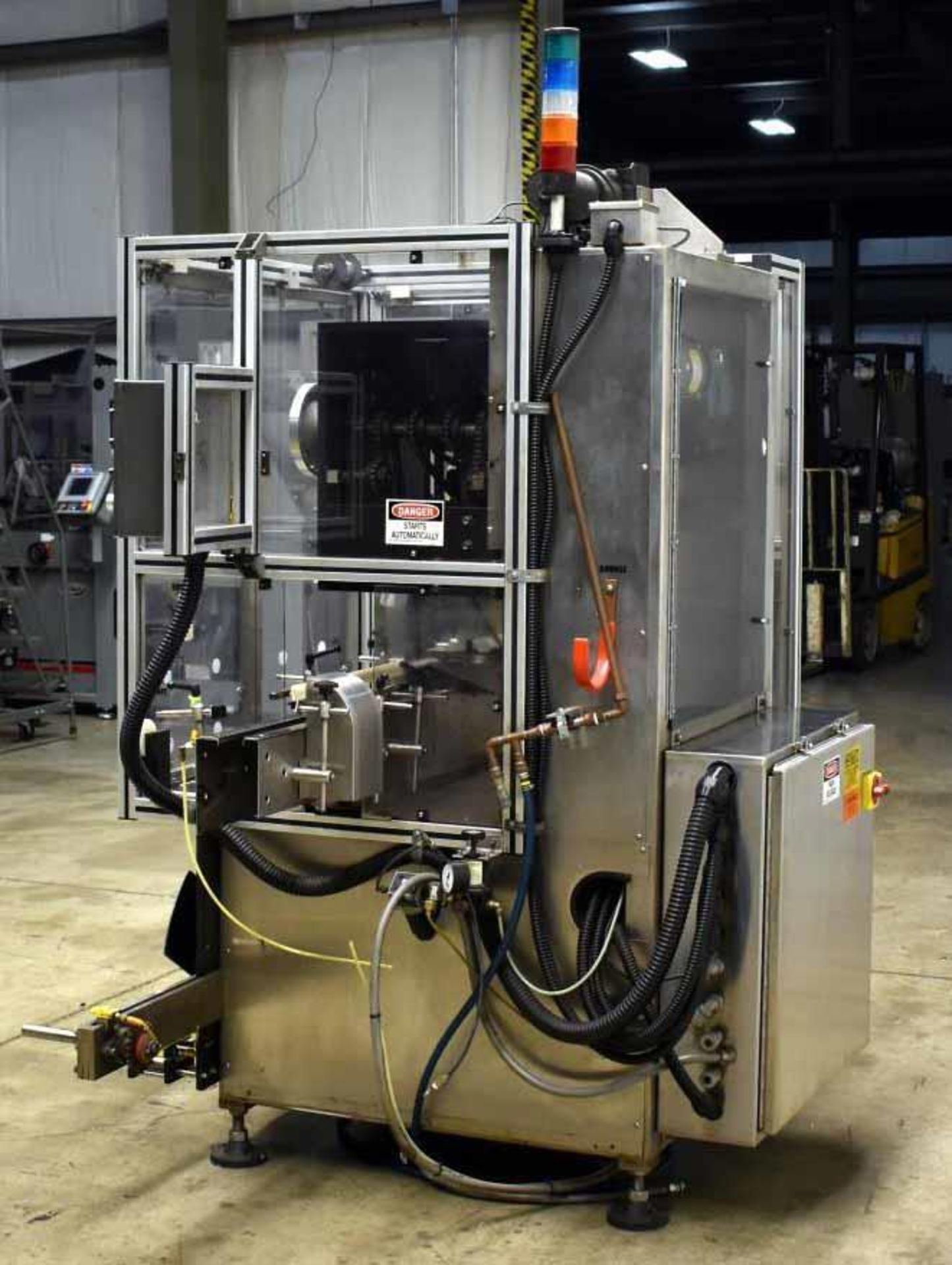 Used- PDC Model 75-M2 High Speed Tamper Evident Neck Bander. Capable of speeds up to 300 containers - Image 3 of 13