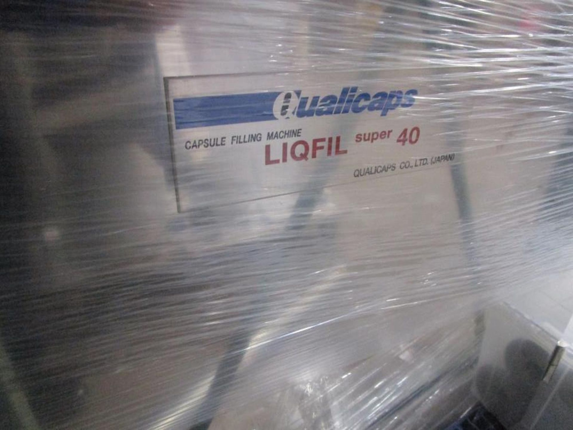 Used-Qualicaps Model Liqfil Super 40 capsule filler.rated up to 40000 capsules/hour, with on board f - Image 2 of 2