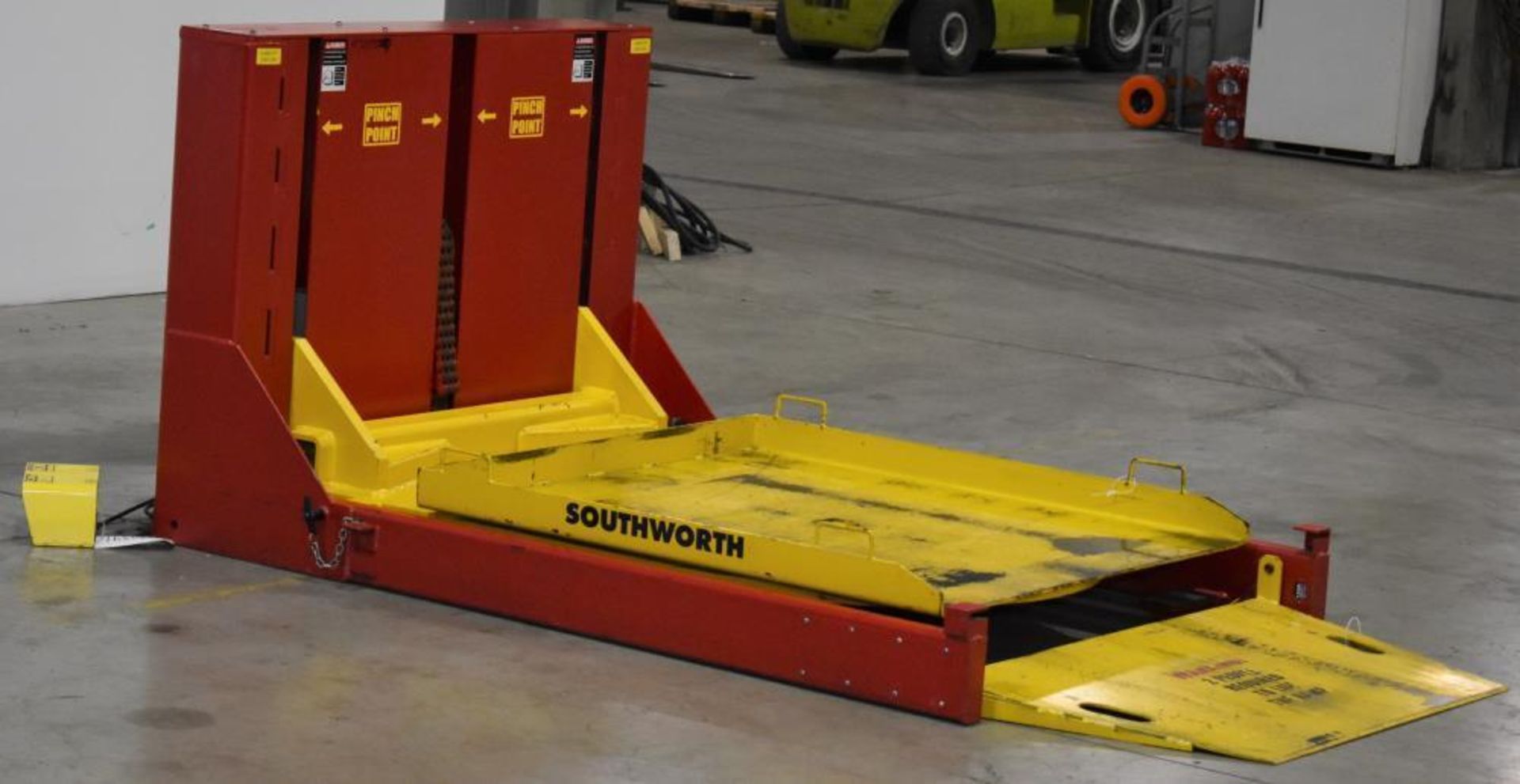 Used- Southworth Products Model Roll C PalletPal Roll-On Leveler with Turntable. Platform 44" x 48". - Image 4 of 15