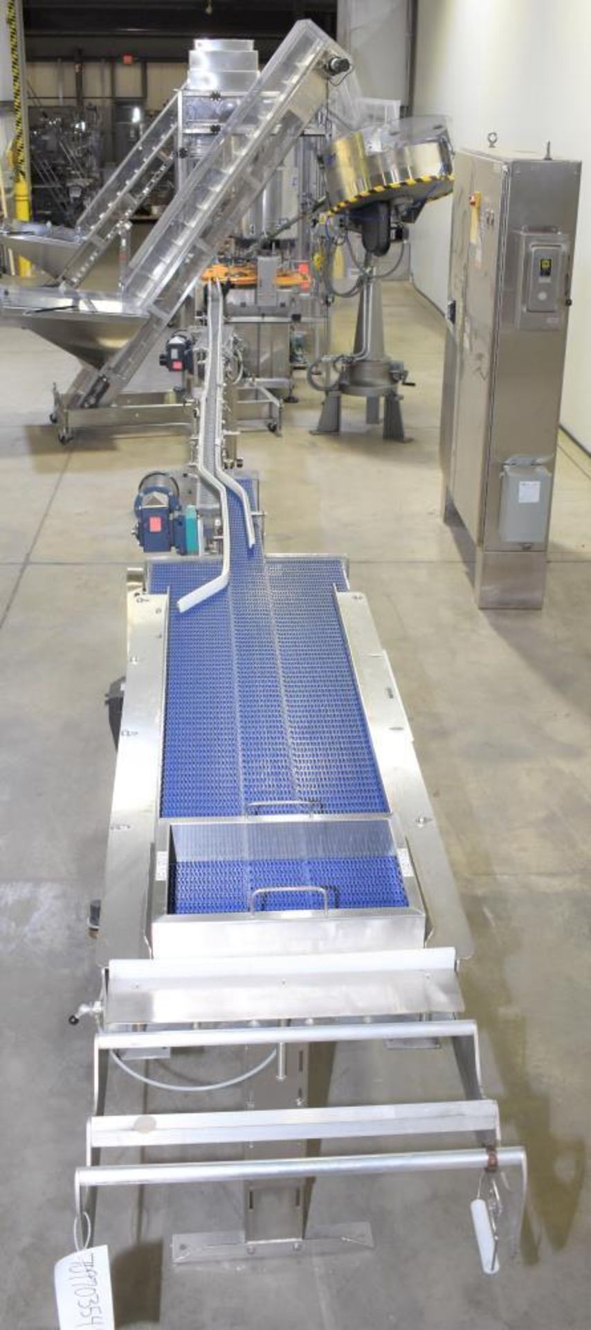 Used- DTM Purefill 2000 Liquid Filling Line with Garvey Feed Table. Pneumatic Scale Model PSC8 plugg - Image 64 of 88