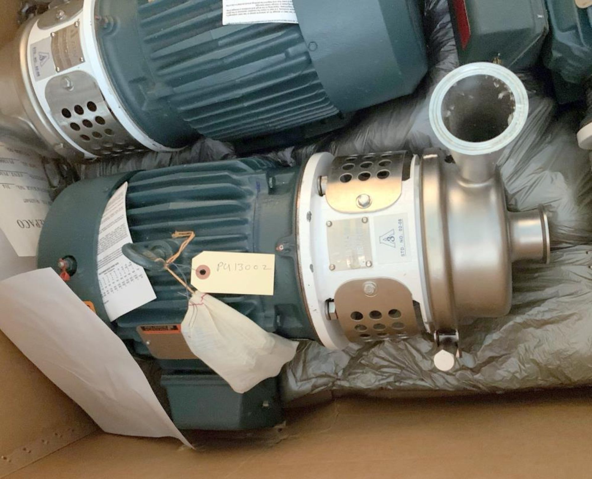 Unused- APV Crepaco Centrifugal Pump, Stainless Steel, Model W20/20. Approximate 105 gallons per min - Image 2 of 6