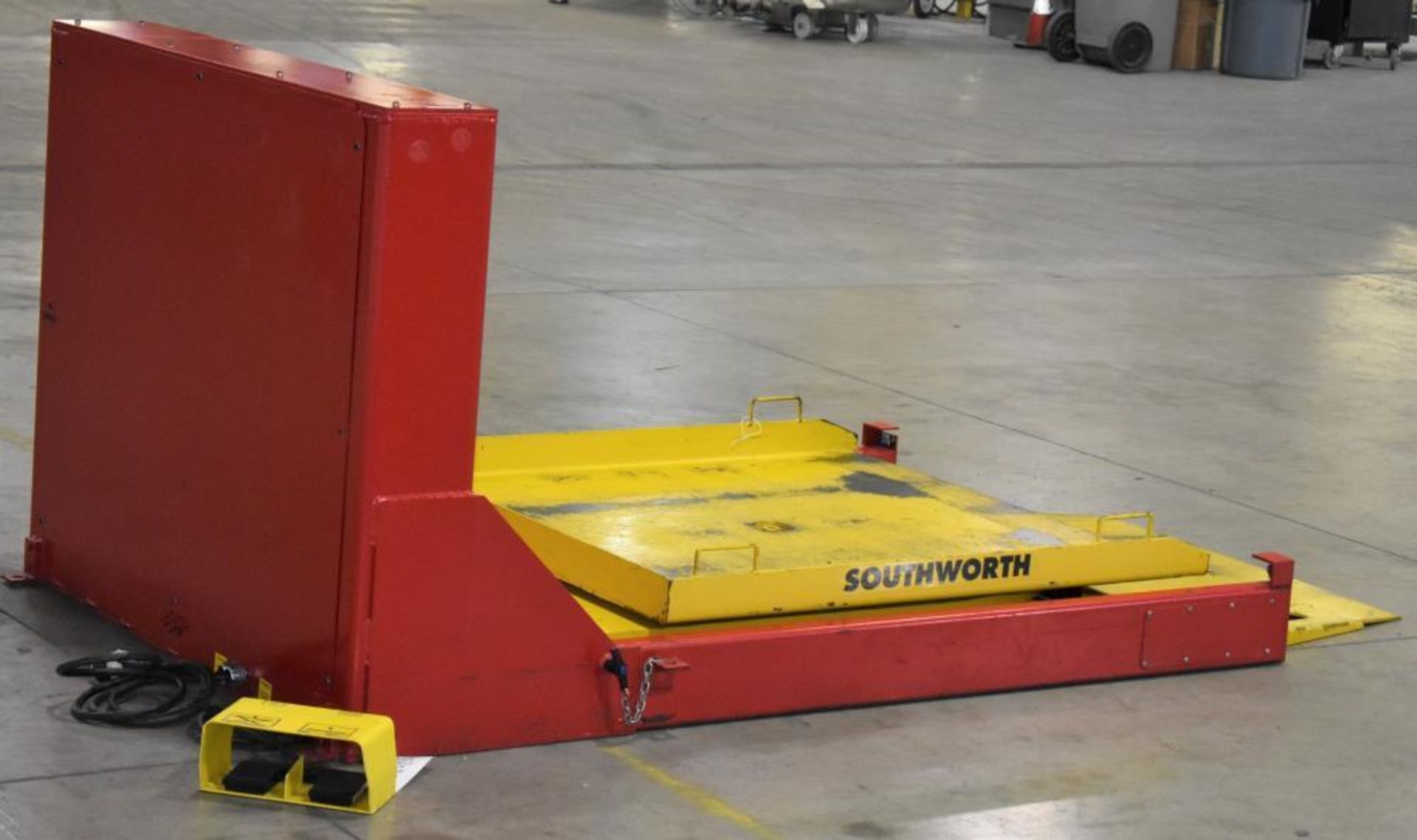 Used- Southworth Products Model Roll C PalletPal Roll-On Leveler with Turntable. Platform 44" x 48". - Image 9 of 15