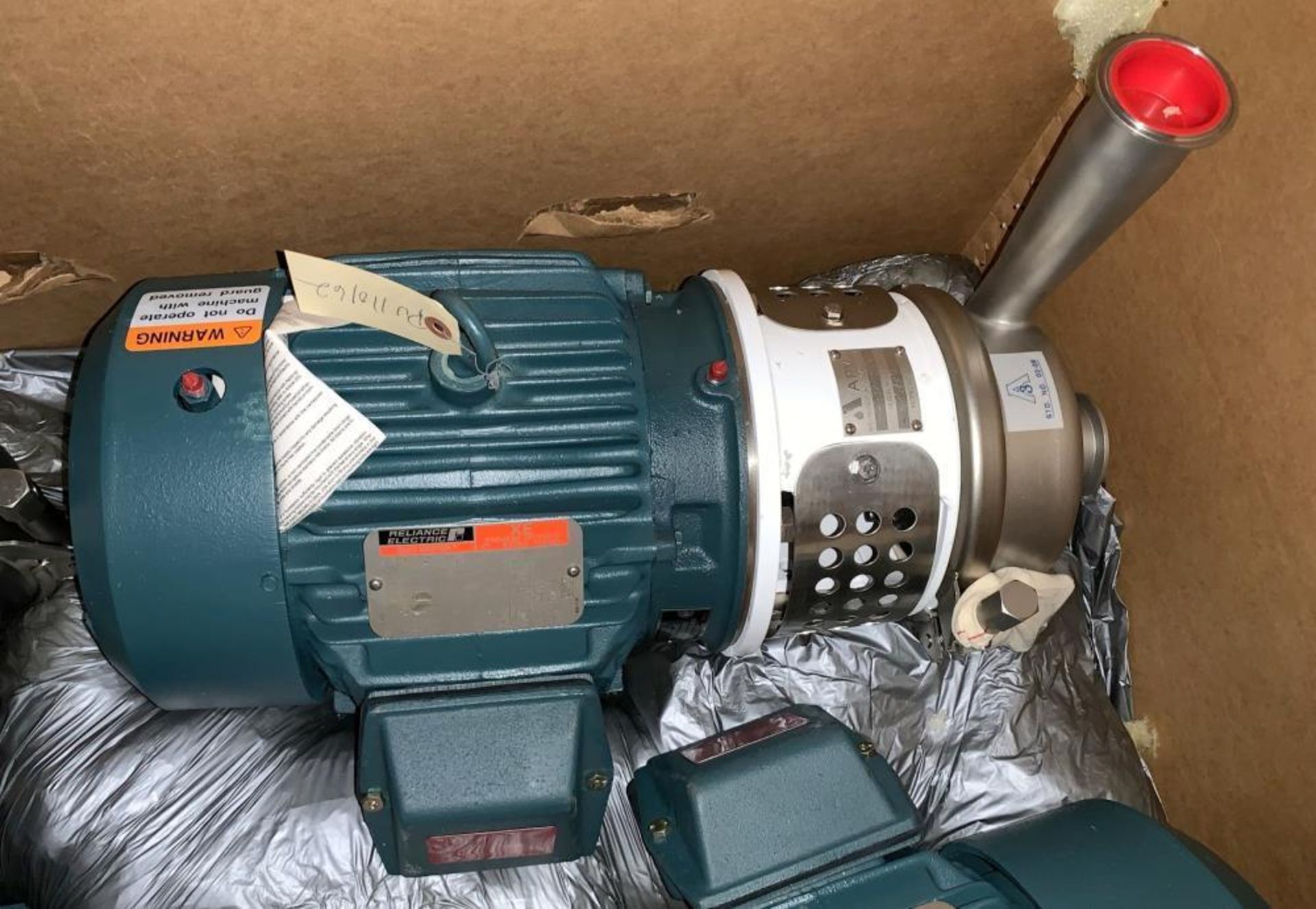 Unused- APV Crepaco Centrifugal Pump, Stainless Steel, Model W20/20. Approximate 105 gallons per min