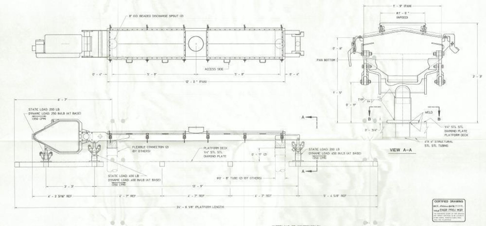 Unused- FEC Food Engineering Corp X-Force Horzonital Motion Conveyor, 304 Stainless Steel. Approxima - Image 2 of 16