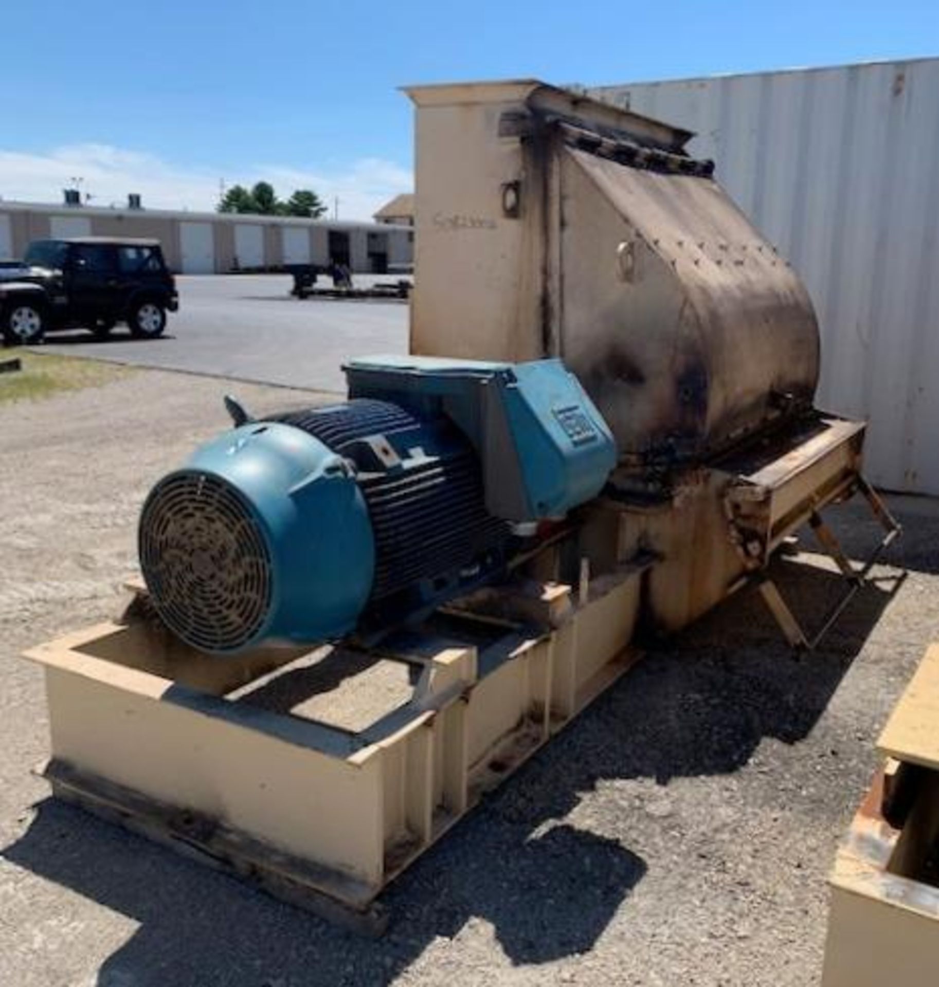 Used- Schutte-Buffalo 15 Series Wood Grinder, Model 15300, Carbon Steel. Rotor approximate 44" diame - Image 3 of 15