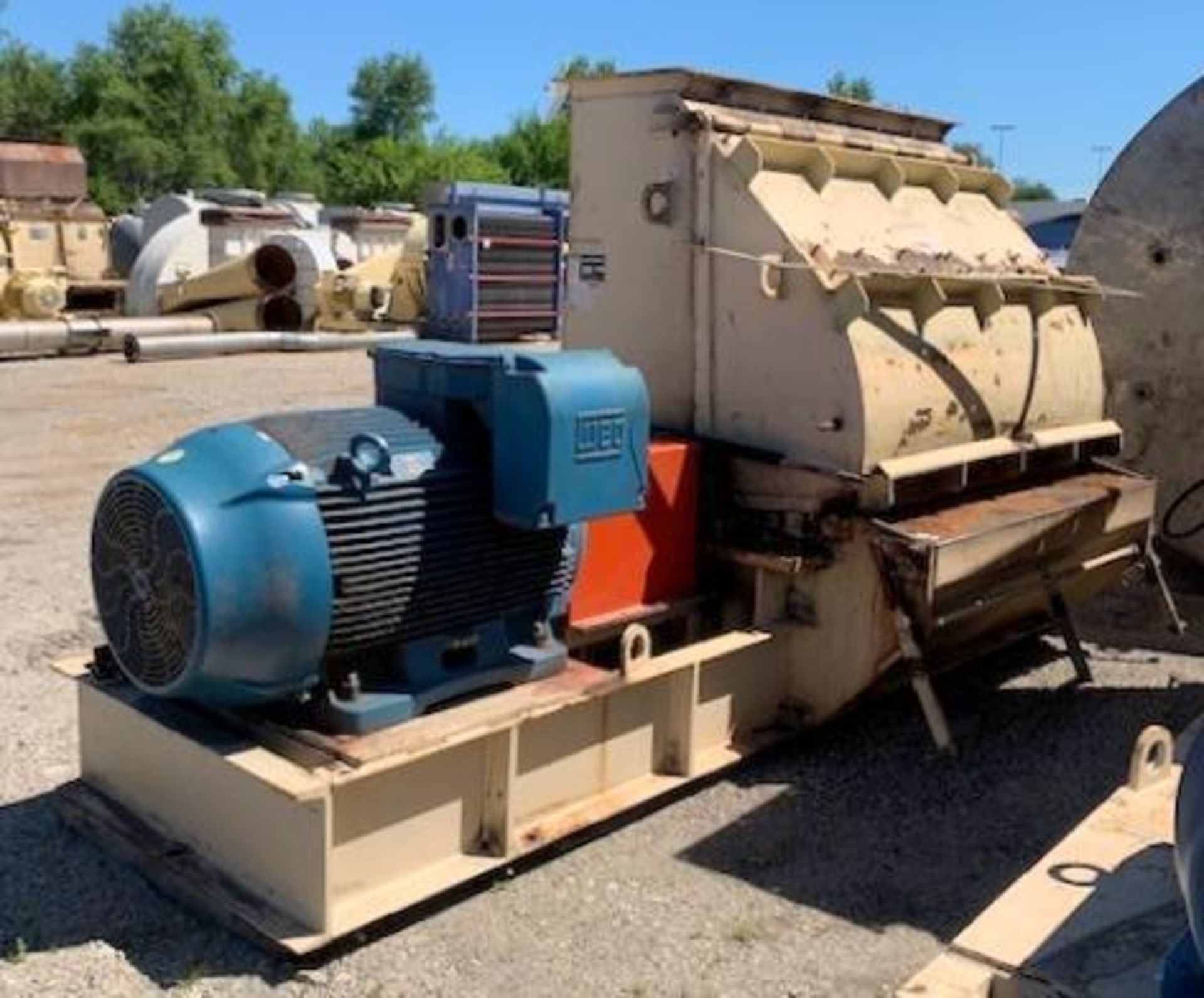 Used- Schutte-Buffalo 15 Series Wood Grinder, Model 15300, Carbon Steel. Rotor approximate 44" diame