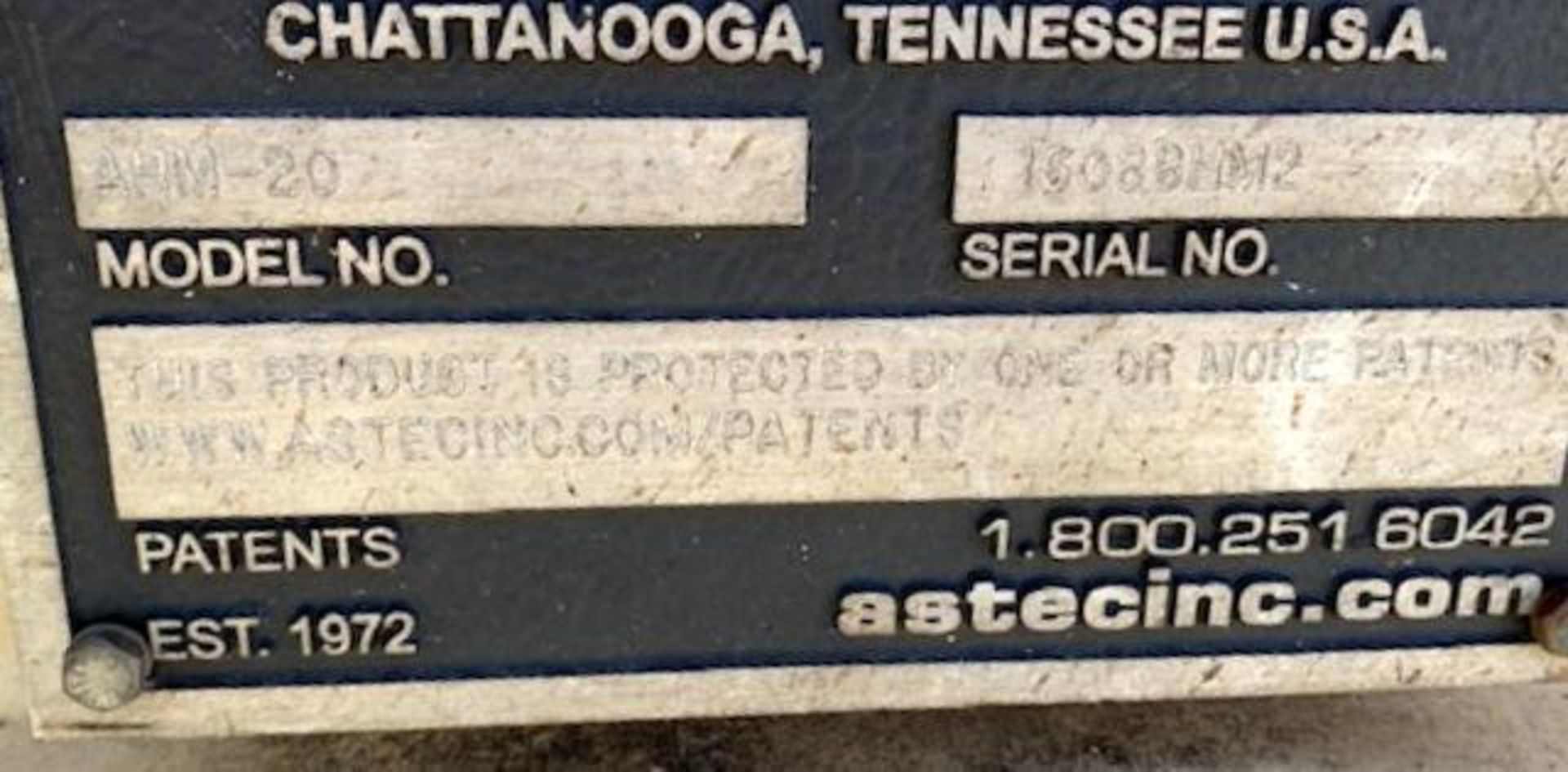 Used- Schutte-Buffalo-Astec Hammermill, Model AHM-20, Carbon Steel. Approximate 48" diameter x 50" w - Image 17 of 26