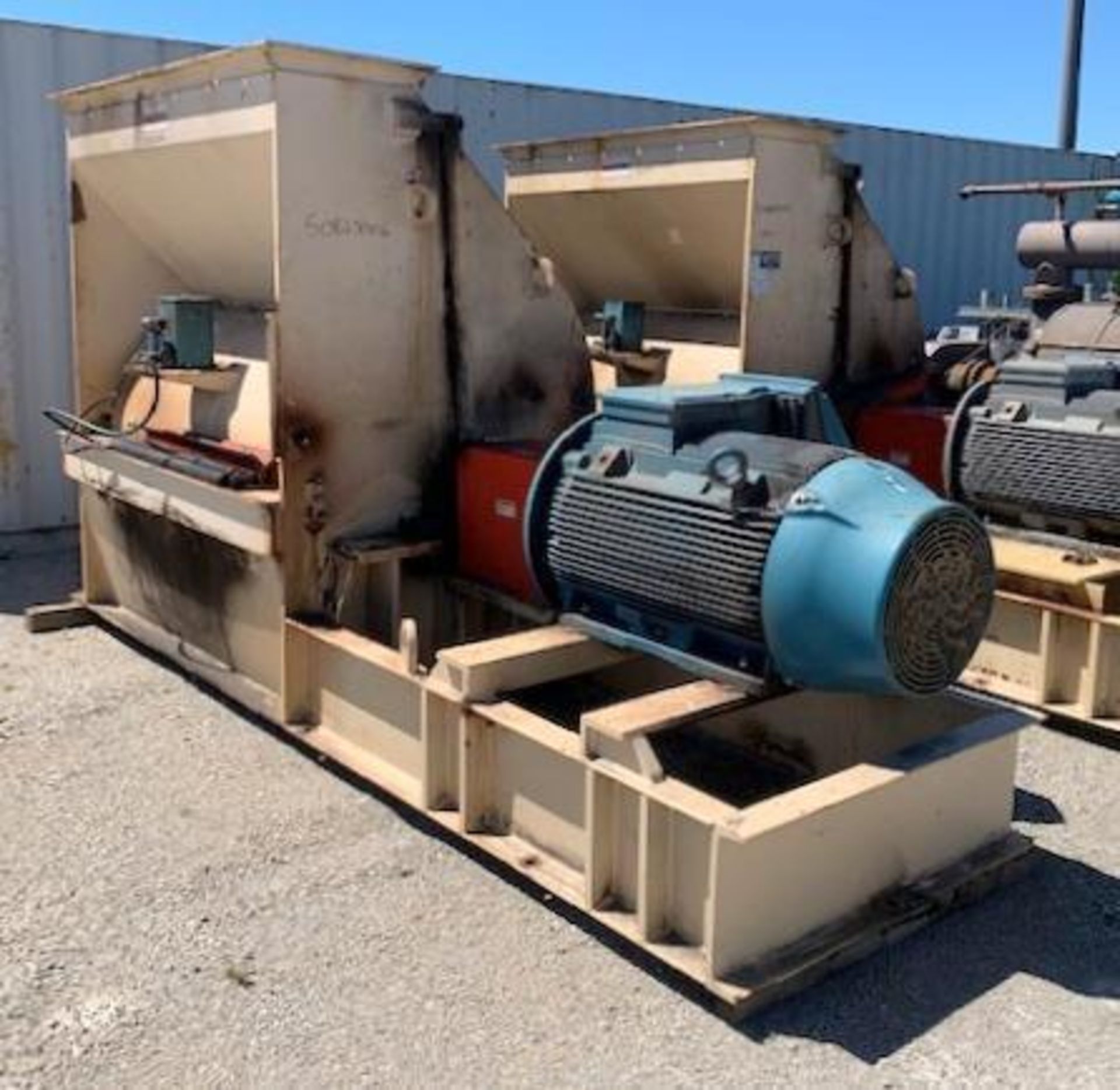 Used- Schutte-Buffalo 15 Series Wood Grinder, Model 15300, Carbon Steel. Rotor approximate 44" diame - Image 2 of 15