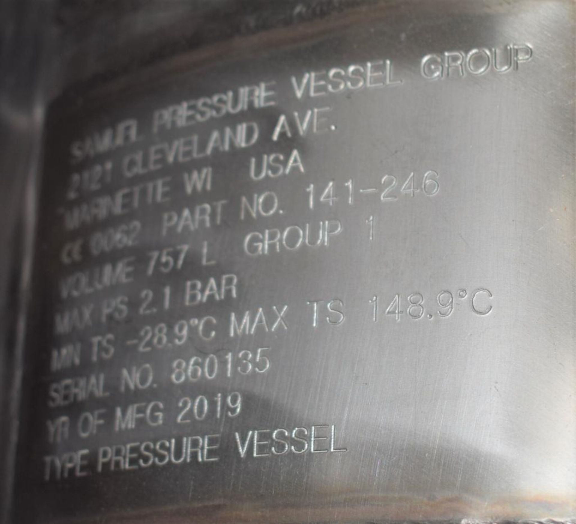 UNUSED Samuel Pressure Vessel Group Bolt Together Distillation Column - Image 6 of 6