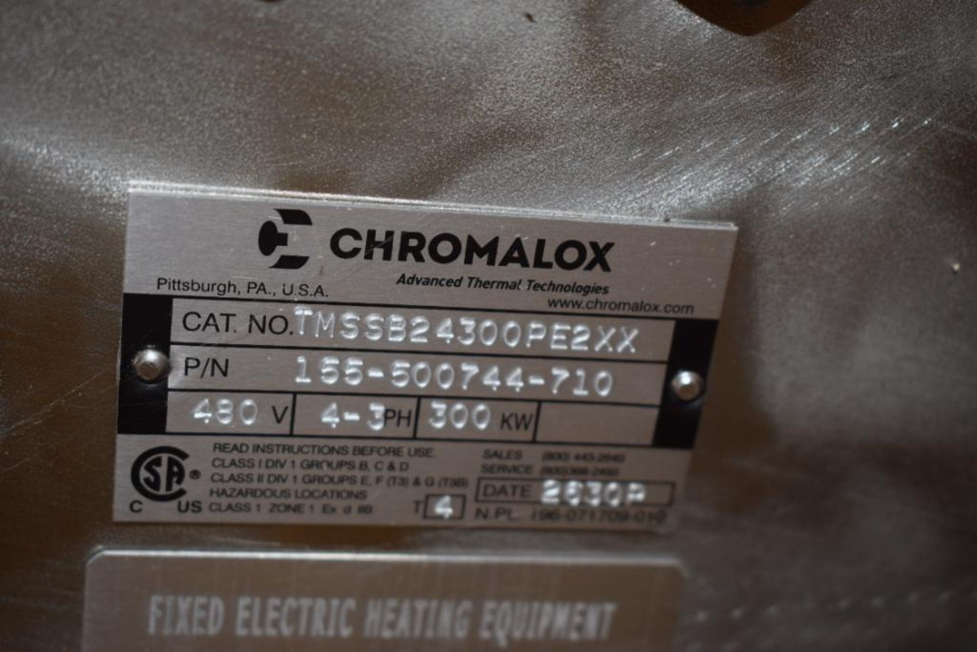 UNUSED Chromalox Immersion Heater - Image 6 of 13