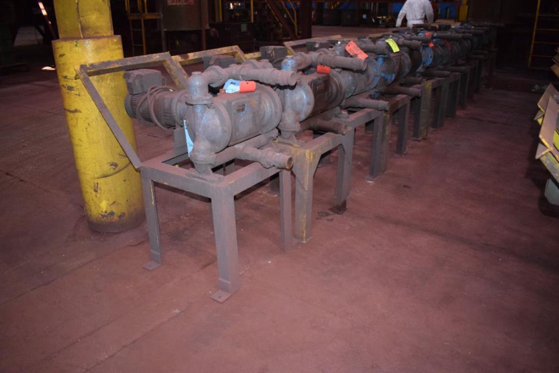 Lot Consisting Of: (11) Abel EM Series Electric Diaphragm Pumps With Stands. - Image 2 of 17