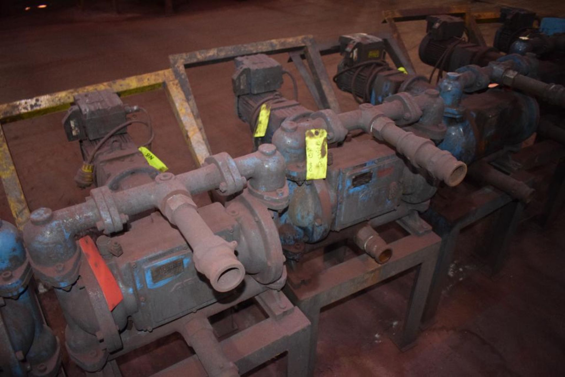 Lot Consisting Of: (11) Abel EM Series Electric Diaphragm Pumps With Stands. - Image 7 of 17