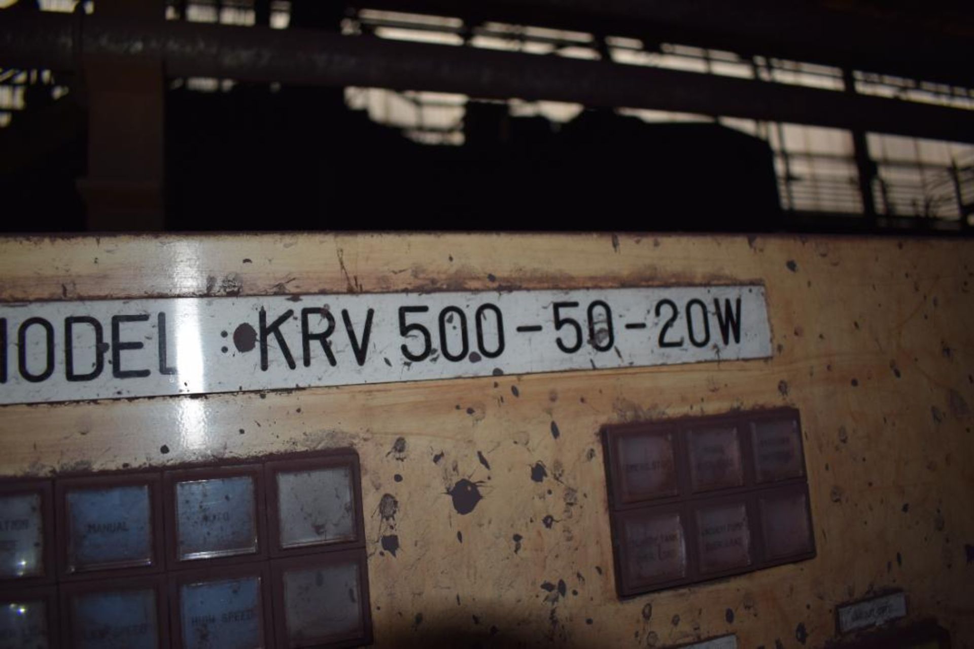 (1) Moriyama Manufacturing Works Double Arm Kneader Extruder, Model KRV 500-50-20W. (4) available. - Image 14 of 15