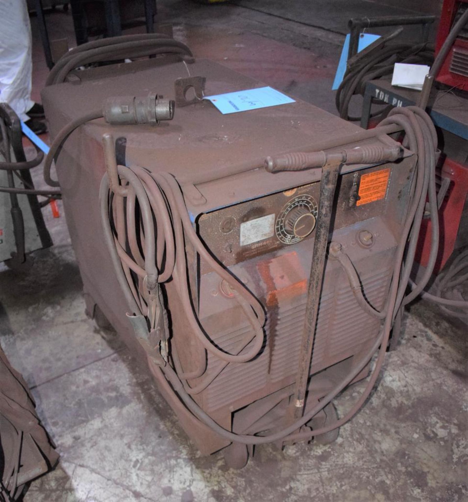 Lot Consisting Of: (1) Miller Dialarc HF constant current AC/DC arc welding power source, (1) Miller - Image 7 of 17