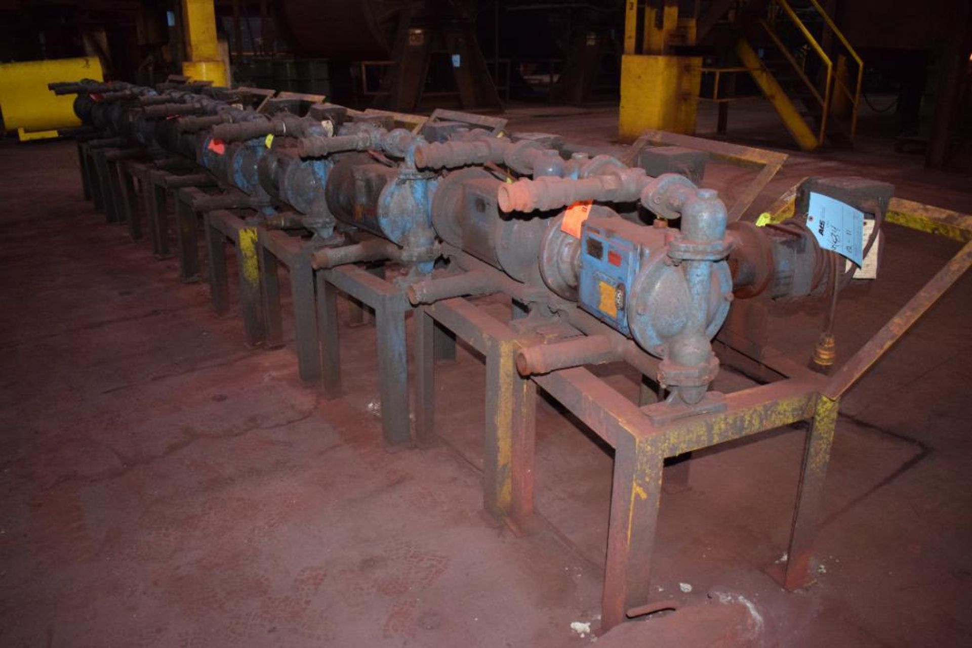 Lot Consisting Of: (11) Abel EM Series Electric Diaphragm Pumps With Stands. - Image 4 of 17
