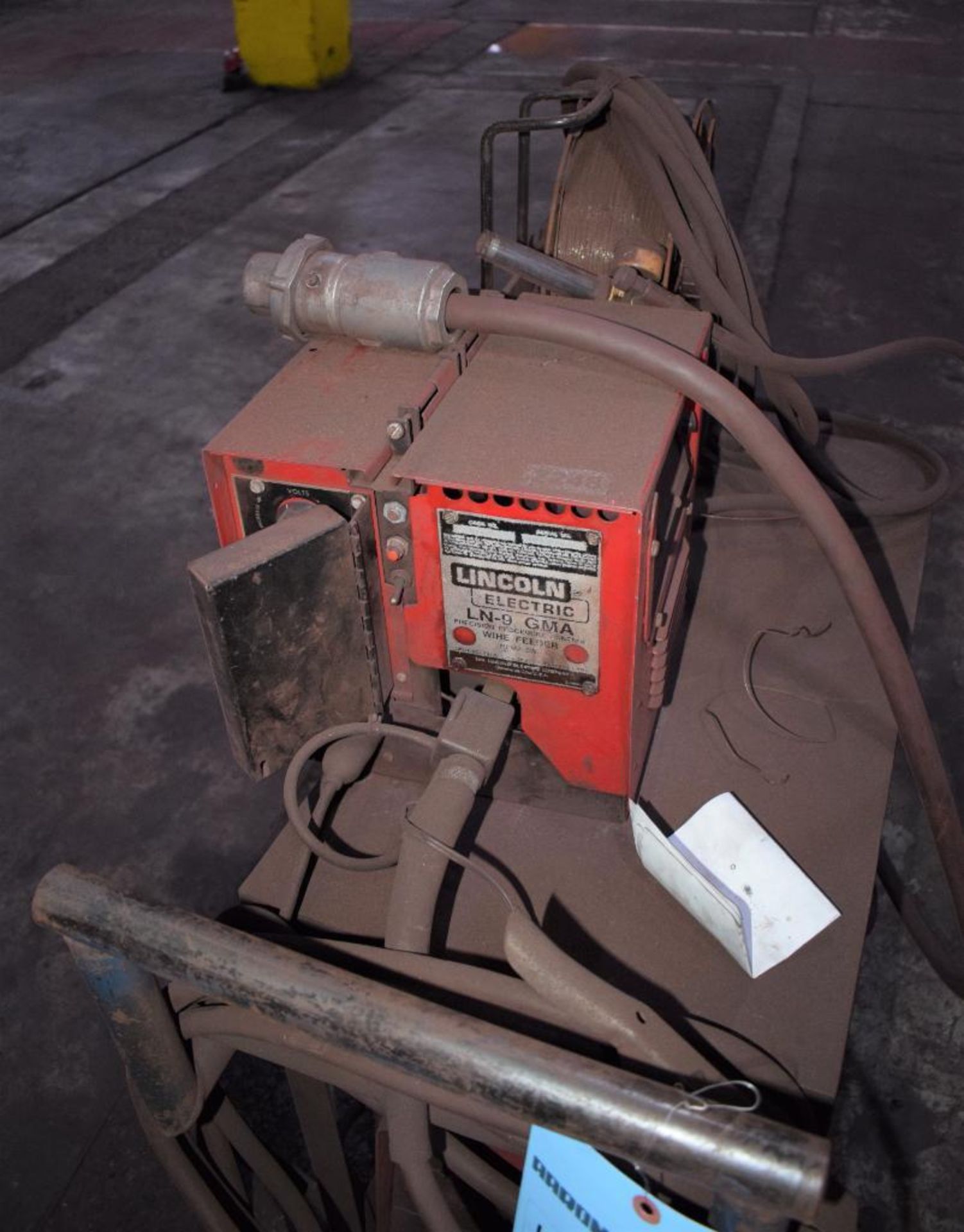 Lot Consisting Of: (1) Miller Dialarc HF constant current AC/DC arc welding power source, (1) Miller - Image 12 of 17