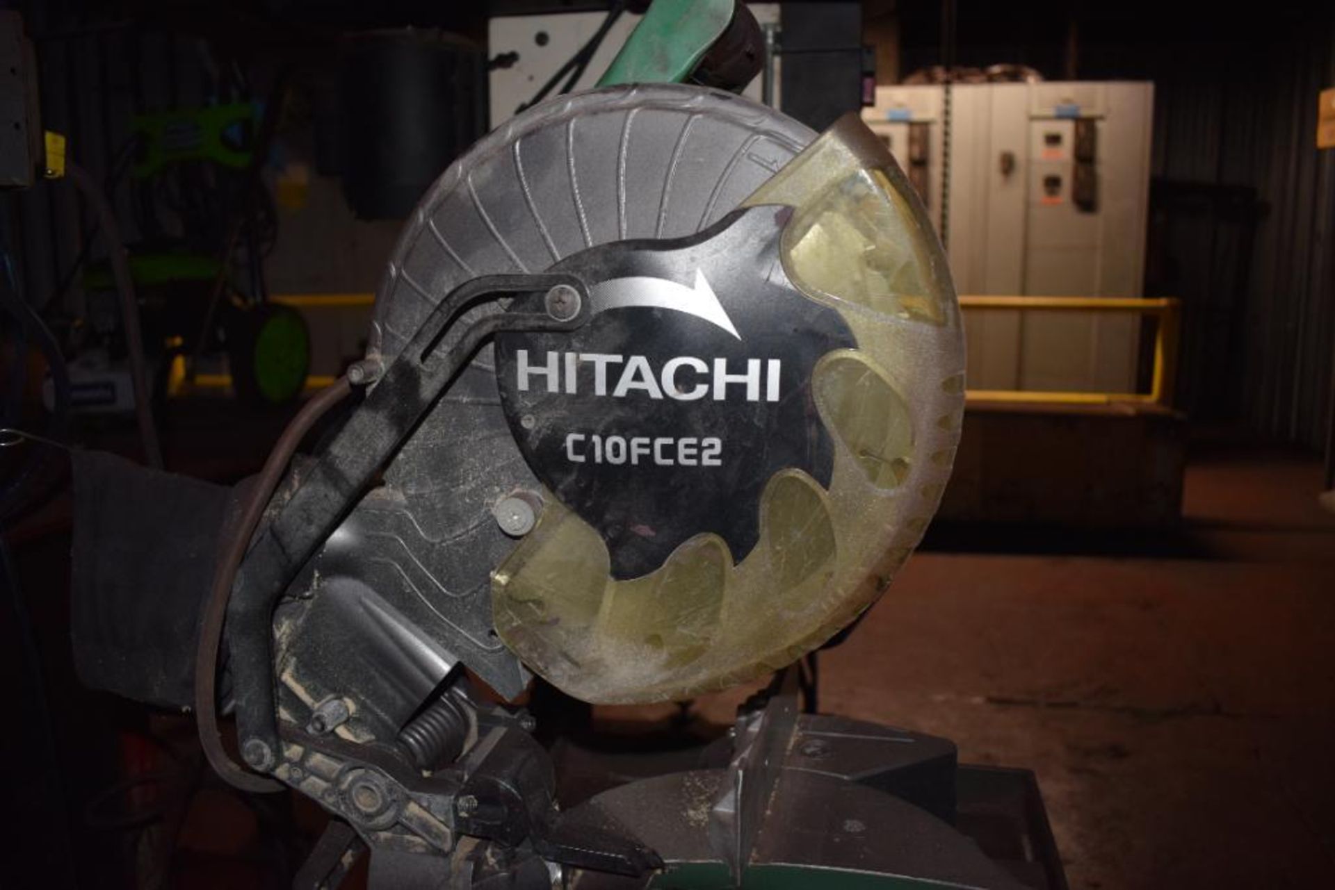 Lot Consisting Of: (1) Jet 15" floor drill press, model J-2500, serial# 12100510, (1) Hitachi C10FCE - Image 6 of 15