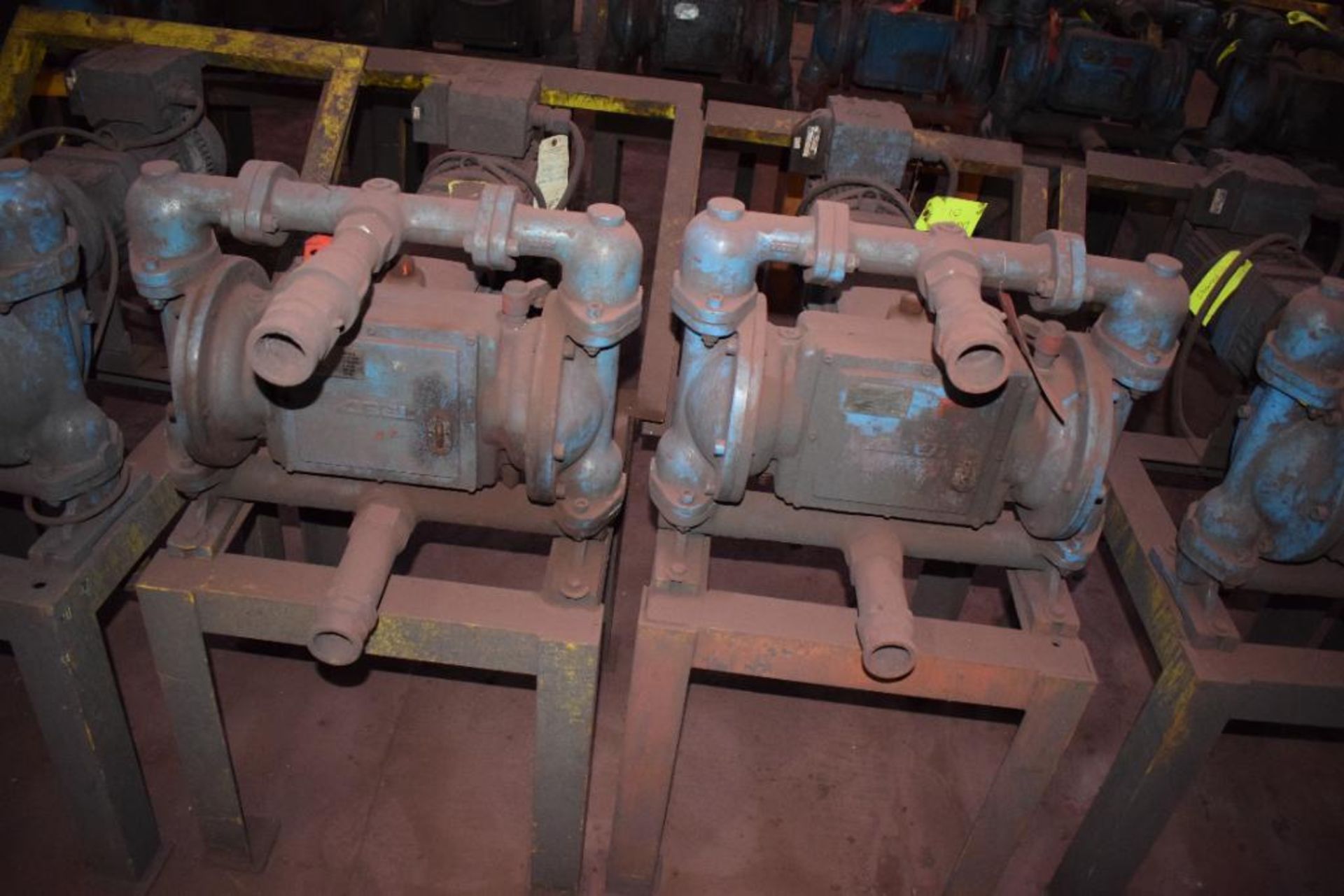 Lot Consisting Of: (11) Abel EM Series Electric Diaphragm Pumps With Stands. - Image 4 of 19