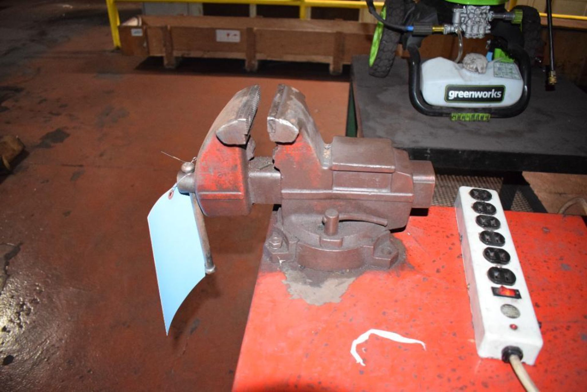 Lot Consisting Of: (1) Jet 15" floor drill press, model J-2500, serial# 12100510, (1) Hitachi C10FCE - Image 15 of 15