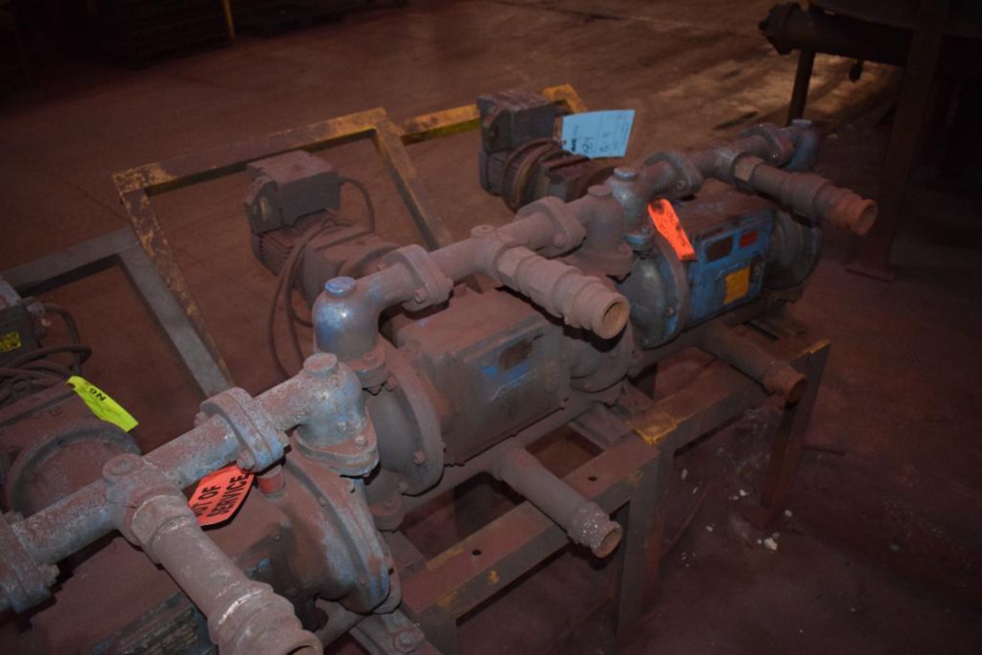 Lot Consisting Of: (11) Abel EM Series Electric Diaphragm Pumps With Stands. - Image 8 of 17