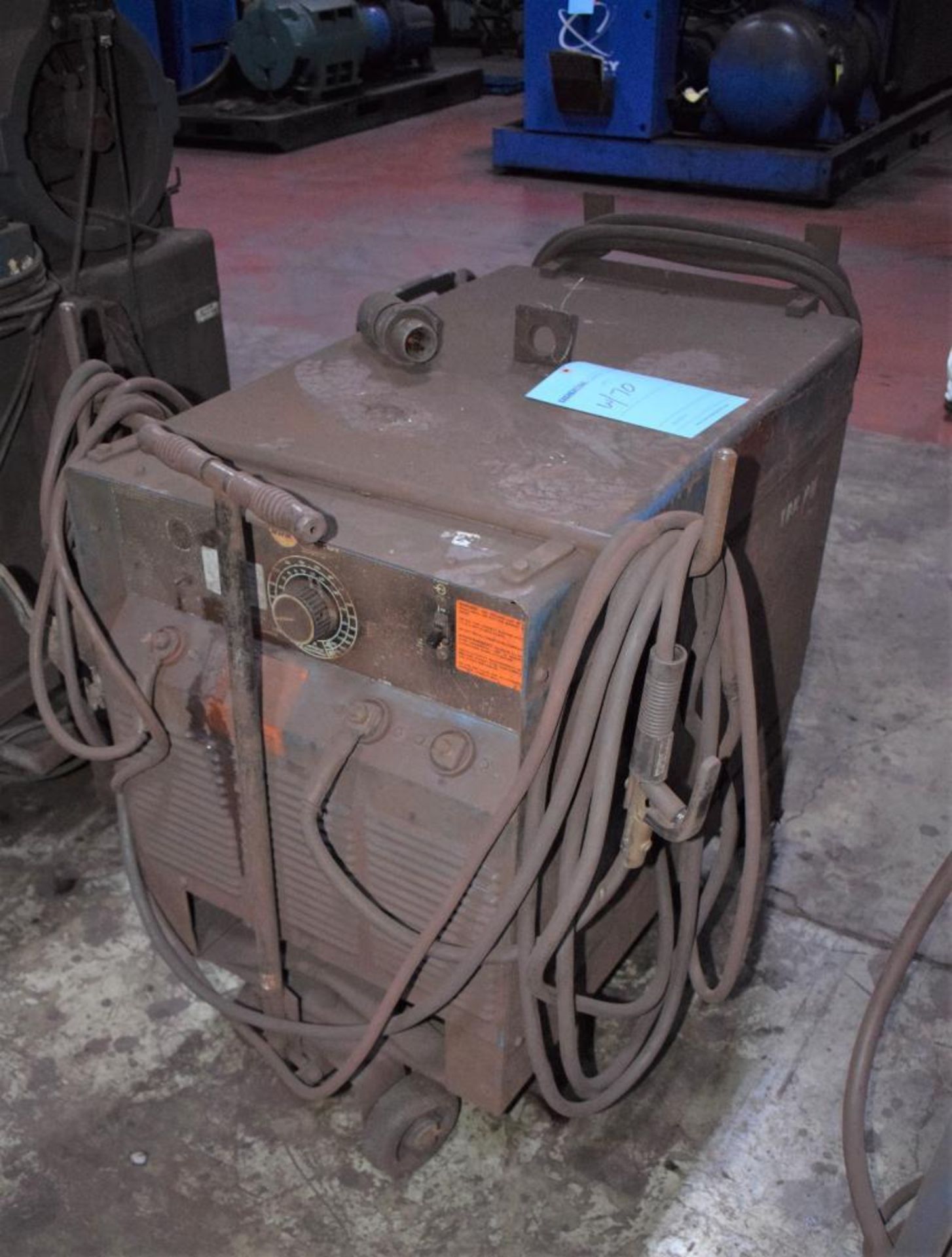 Lot Consisting Of: (1) Miller Dialarc HF constant current AC/DC arc welding power source, (1) Miller - Image 8 of 17