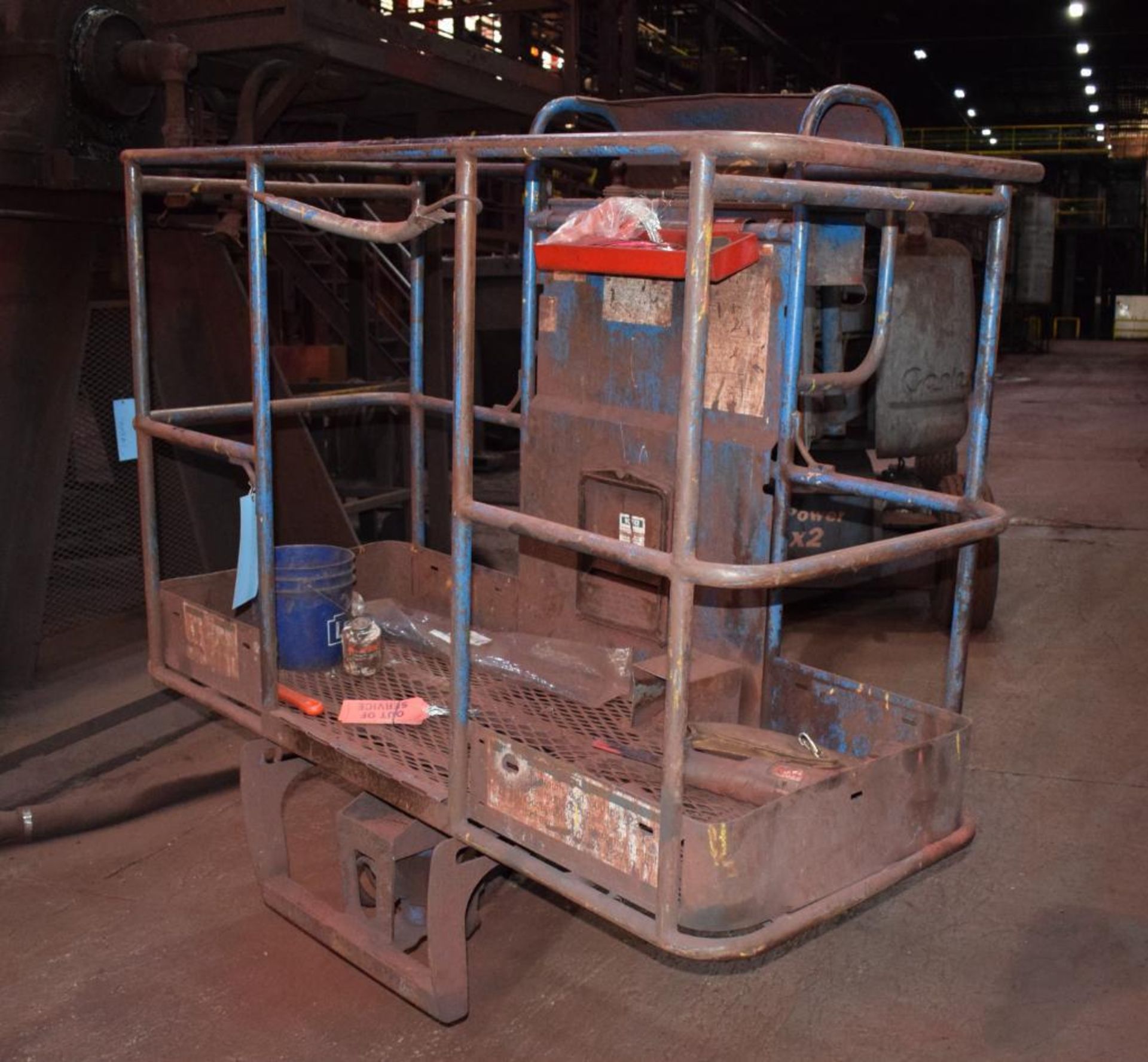 Genie Propane Boom Lift, Model Z-45/25. IC Power 4x2, 3521 hours on meter. - Image 2 of 11