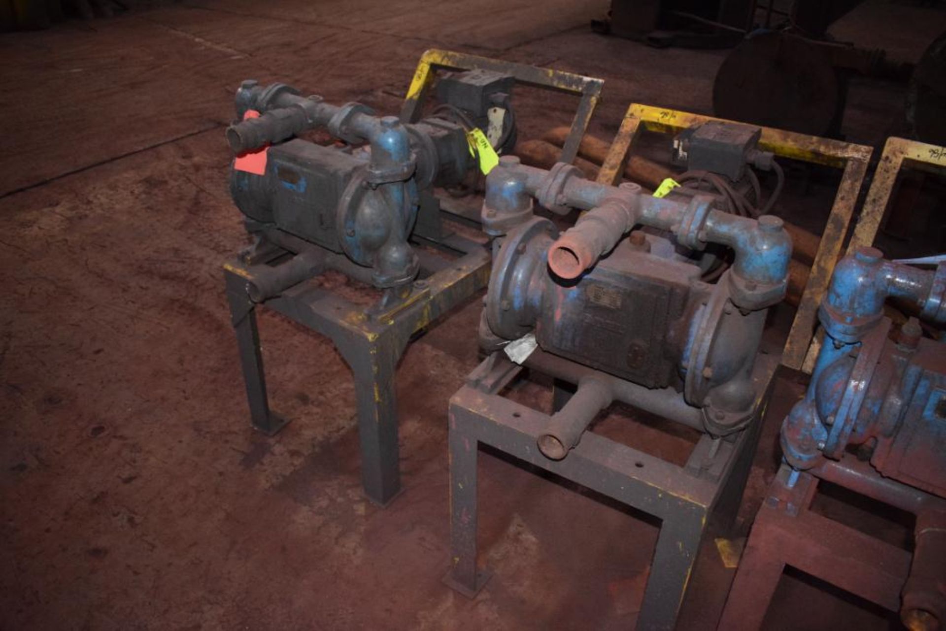 Lot Consisting Of: (11) Abel EM Series Electric Diaphragm Pumps With Stands. - Image 7 of 19