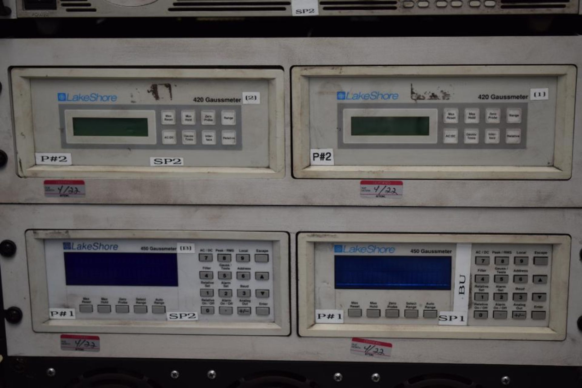 Magnetic testing station. With 2 test stations and rack mounted gaussmeters, (2) TDK-Lambda Power su - Image 8 of 10