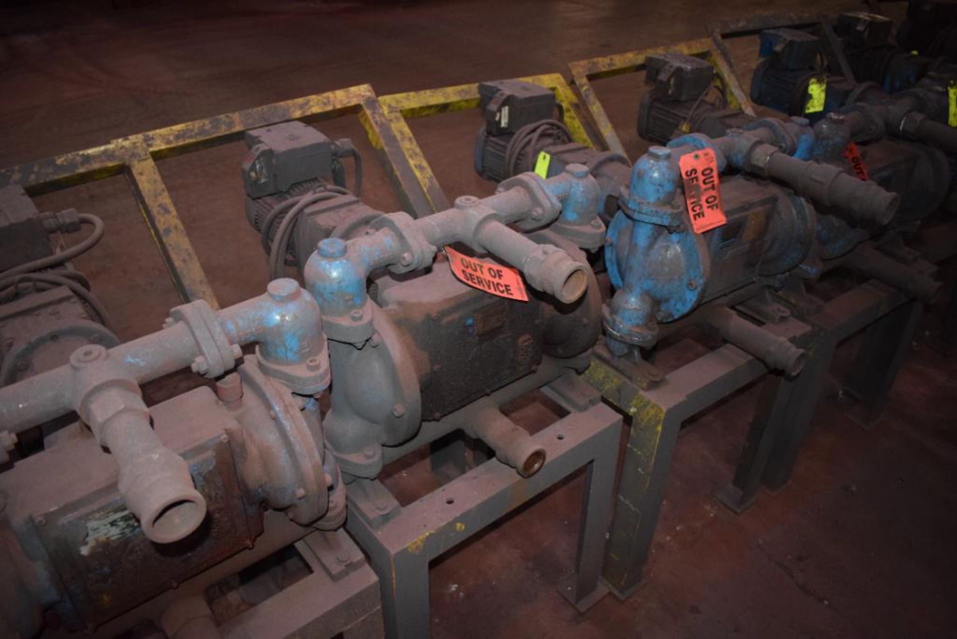 Lot Consisting Of: (11) Abel EM Series Electric Diaphragm Pumps With Stands. - Image 6 of 17