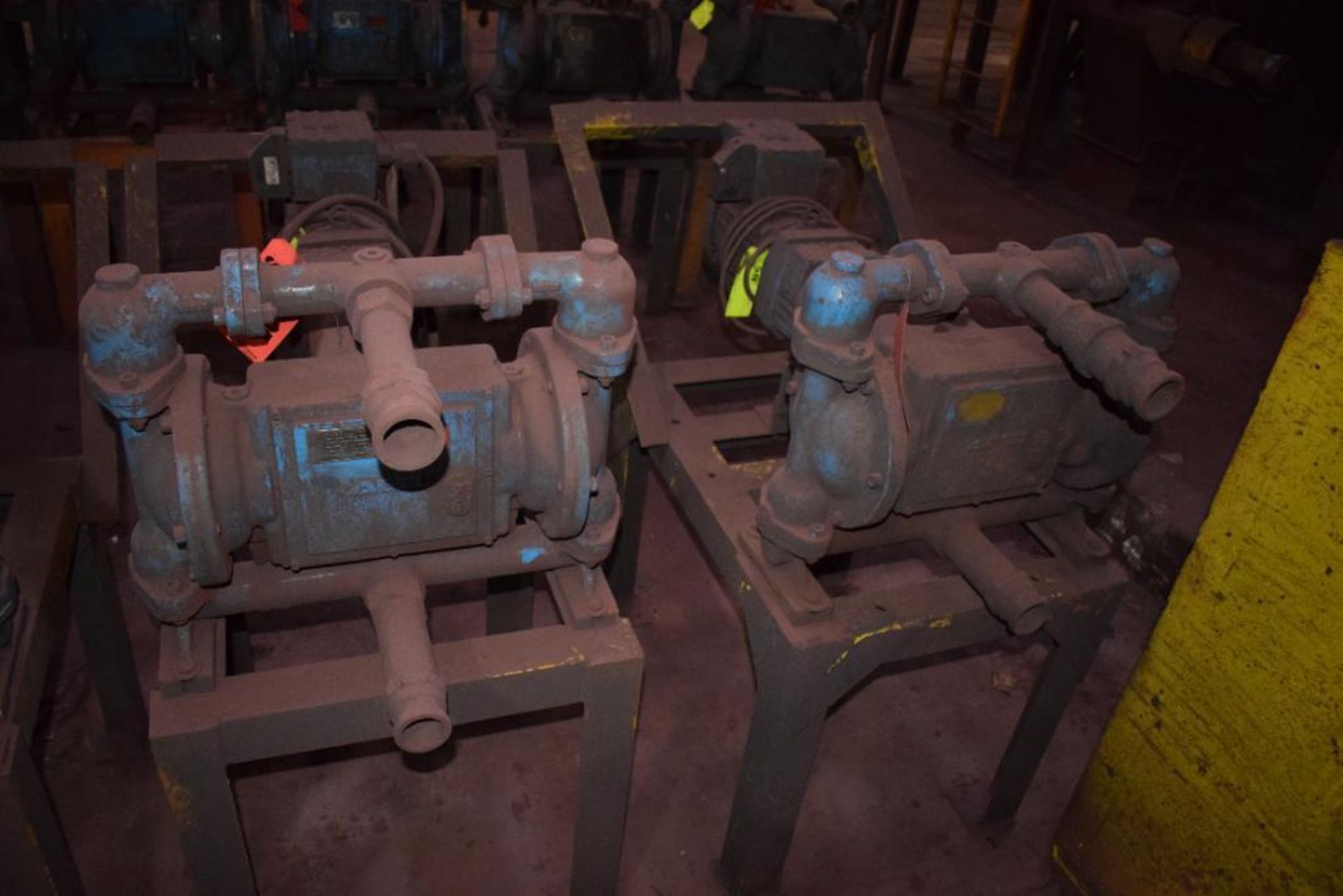 Lot Consisting Of: (11) Abel EM Series Electric Diaphragm Pumps With Stands. - Image 5 of 19