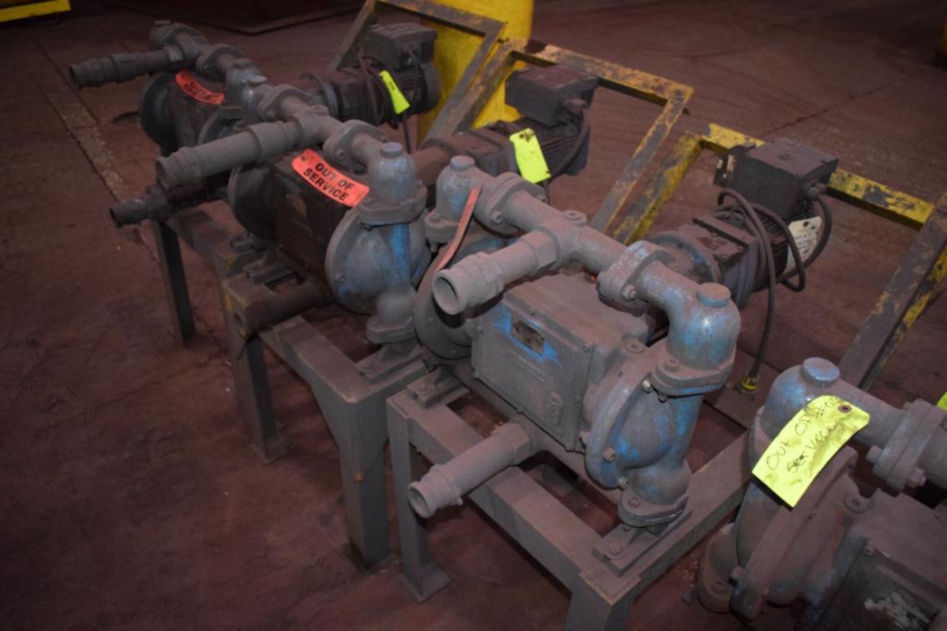 Lot Consisting Of: (11) Abel EM Series Electric Diaphragm Pumps With Stands. - Image 5 of 17
