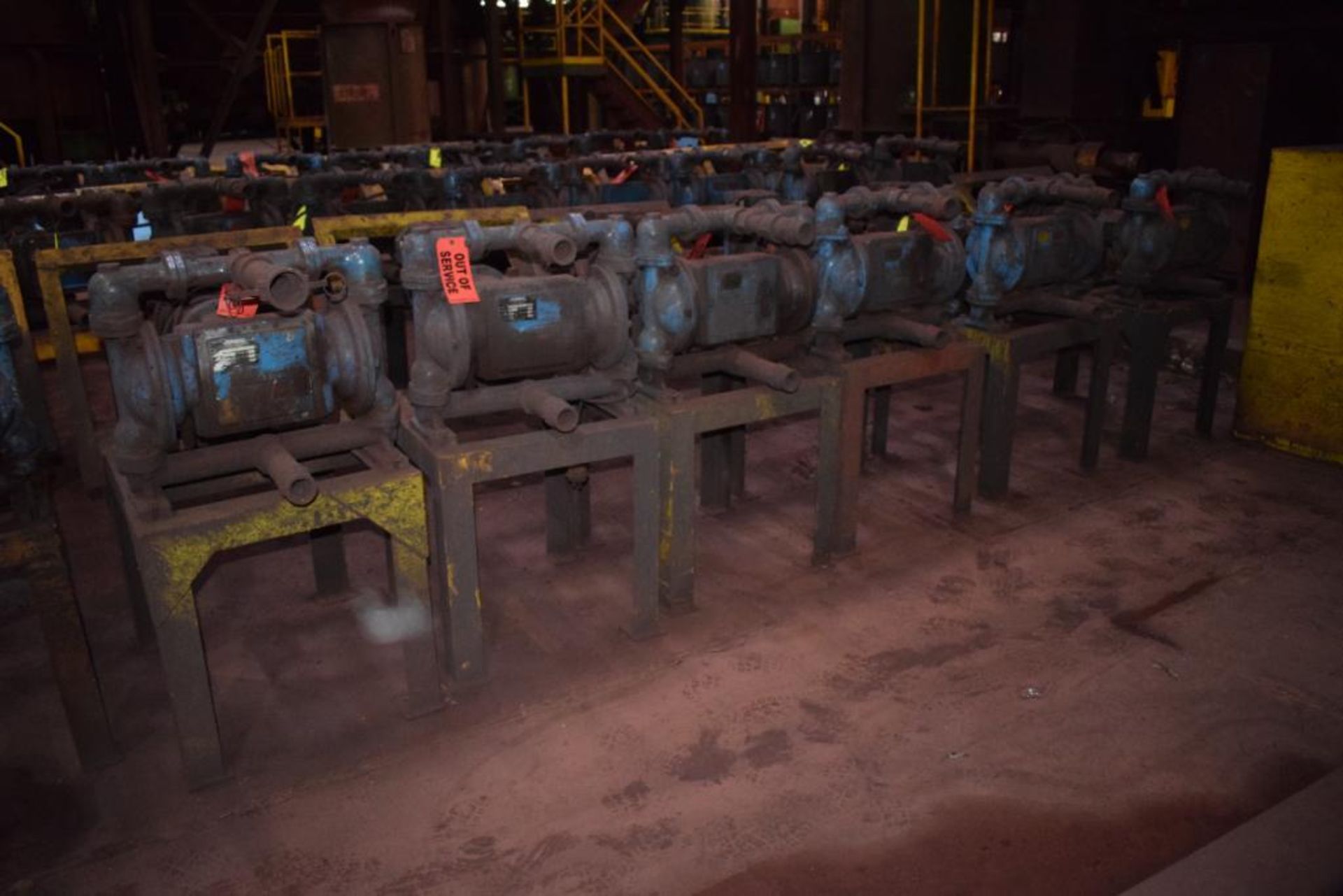 Lot Consisting Of: (11) Abel EM Series Electric Diaphragm Pumps With Stands. - Image 2 of 19