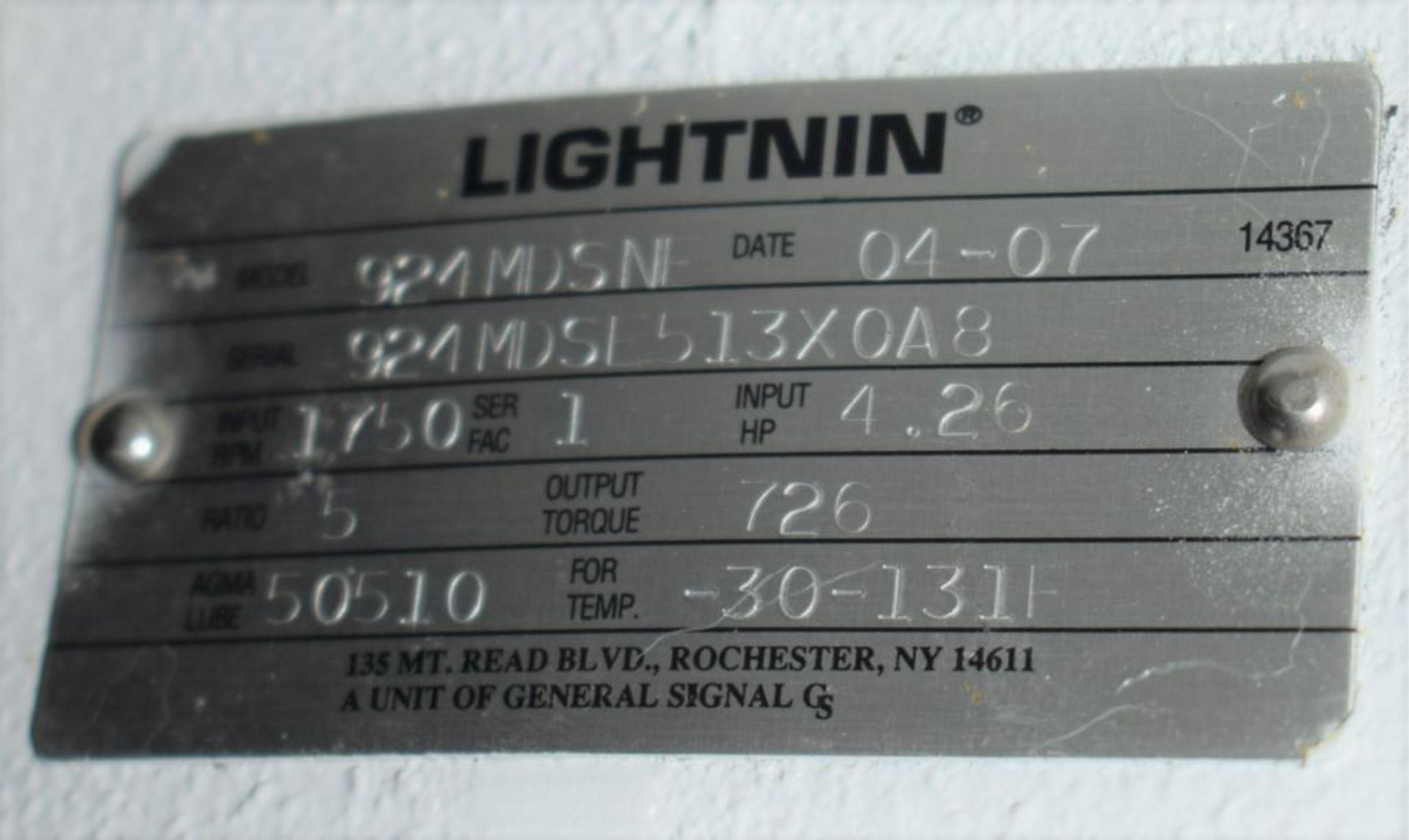 Feldmeier Reactor, Appproximate 528 Gallon (2000 Liter), 316L Stainless Steel, Vertical. Approximate - Image 15 of 19