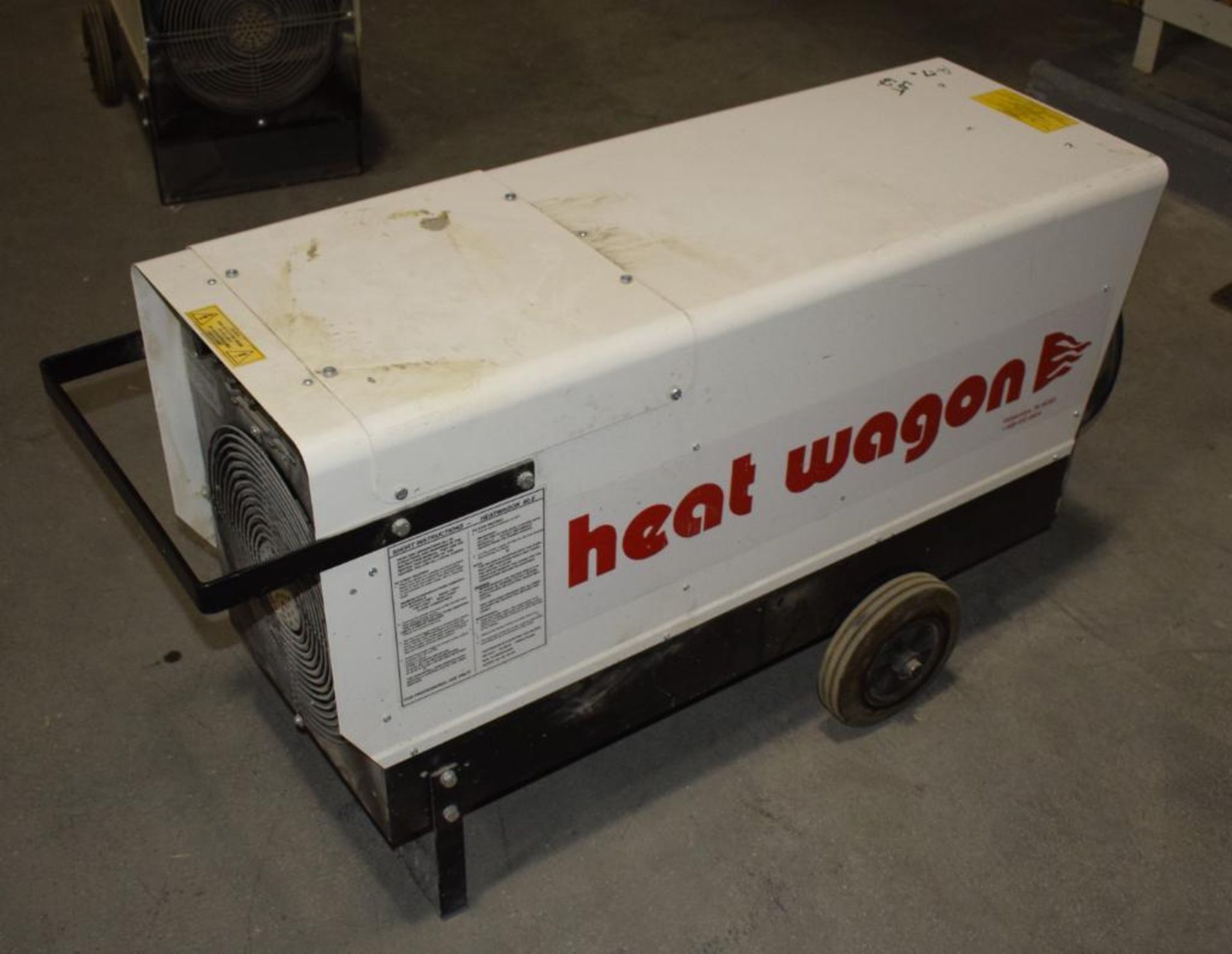 Heatwagon 60E Movable Air Heater, Model P6000, Serial# 406019-0664. - Image 3 of 4