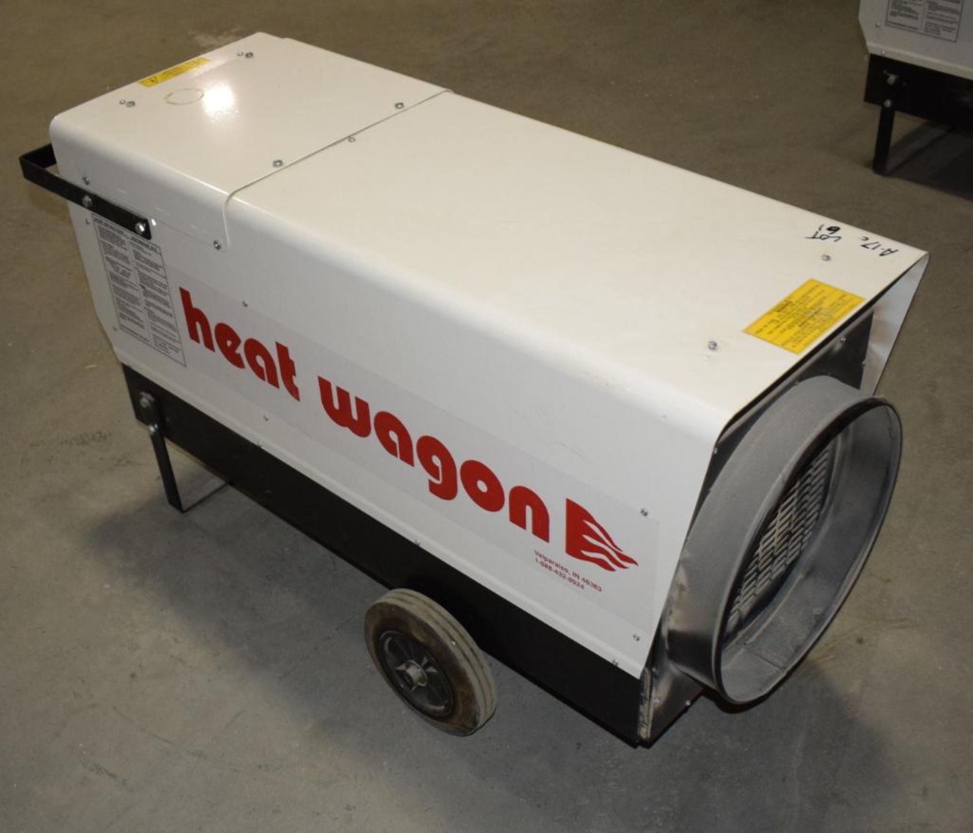 Heatwagon 60E Movable Air Heater, Model P6000, Serial# 406019-0631. - Image 2 of 4