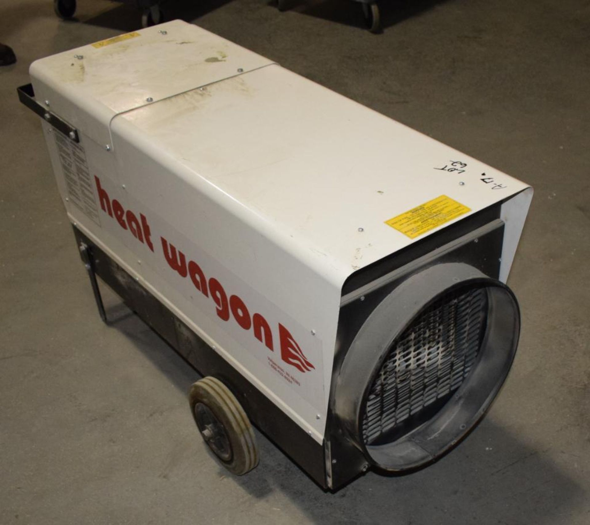 Heatwagon 60E Movable Air Heater, Model P6000, Serial# 406019-0664. - Image 2 of 4