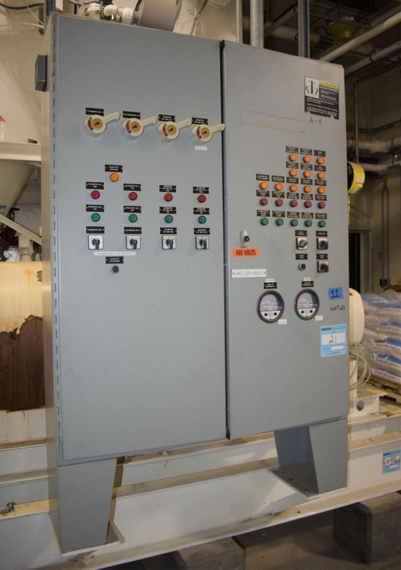 Ross Cook Dust Collection System Control Panel. *SUBJECT TO BULK BID* - Image 2 of 11