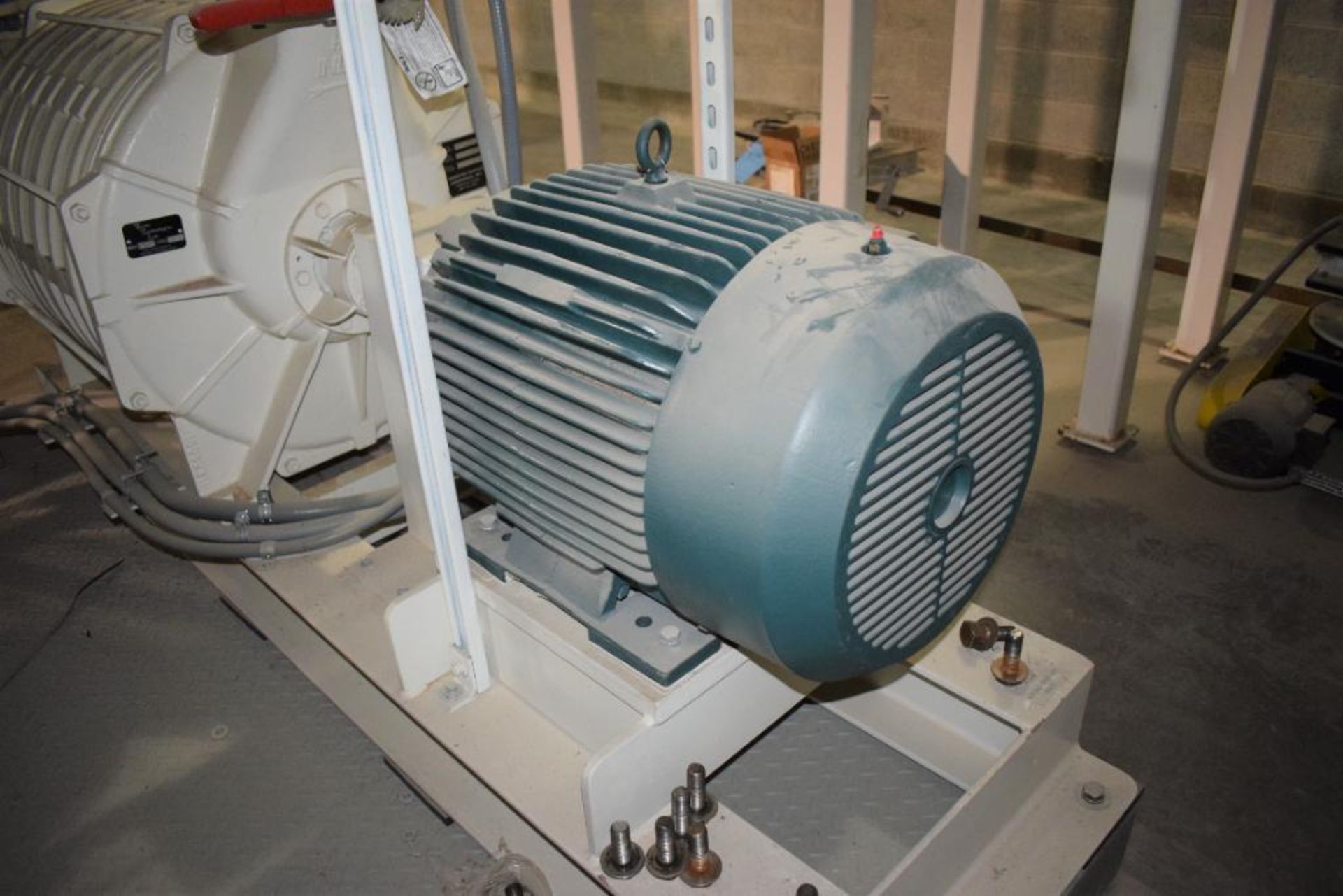 HSI Houston Service Industries Blower, Model 05209, Serial# 1206482-26987. With filter & silencer. D - Image 5 of 9