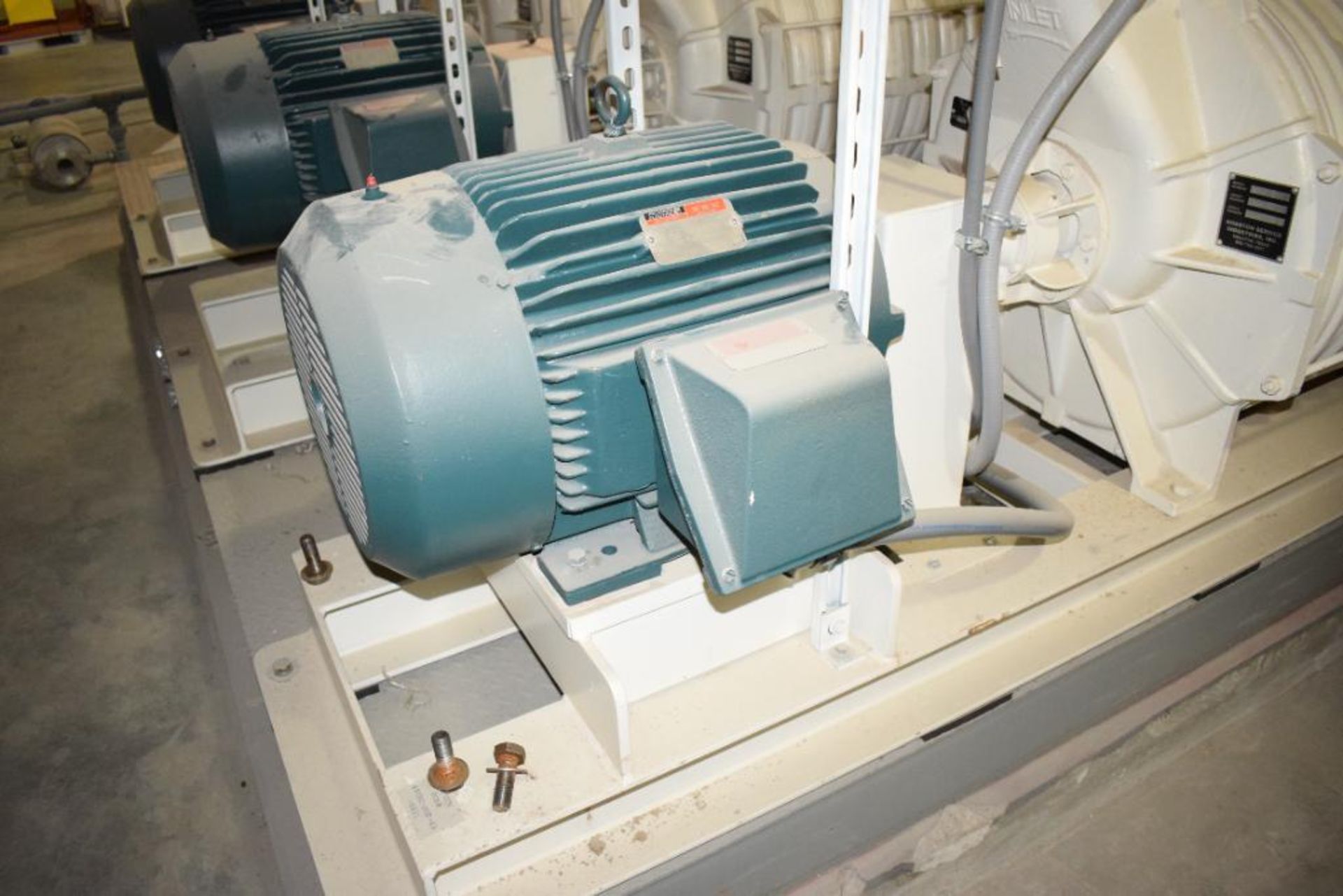 HSI Houston Service Industries Blower, Model 05209, Serial# 1206482-26987. With filter & silencer. D - Image 6 of 9