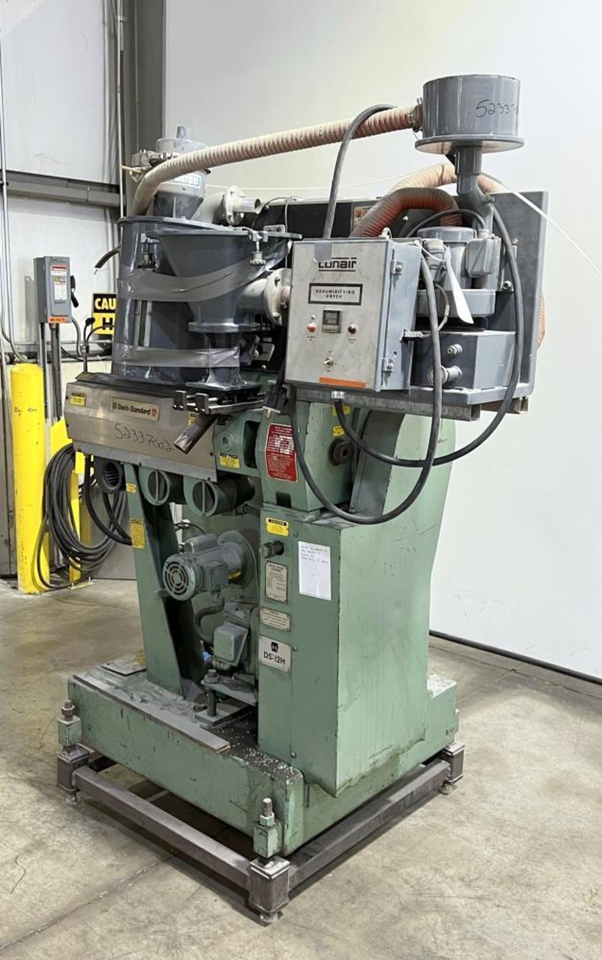 Used- Davis Standard 1-1/4" Single Screw Extruder, Model DS-12H. Approximate 24 to 1 L/D Ratio. Sing - Image 22 of 22