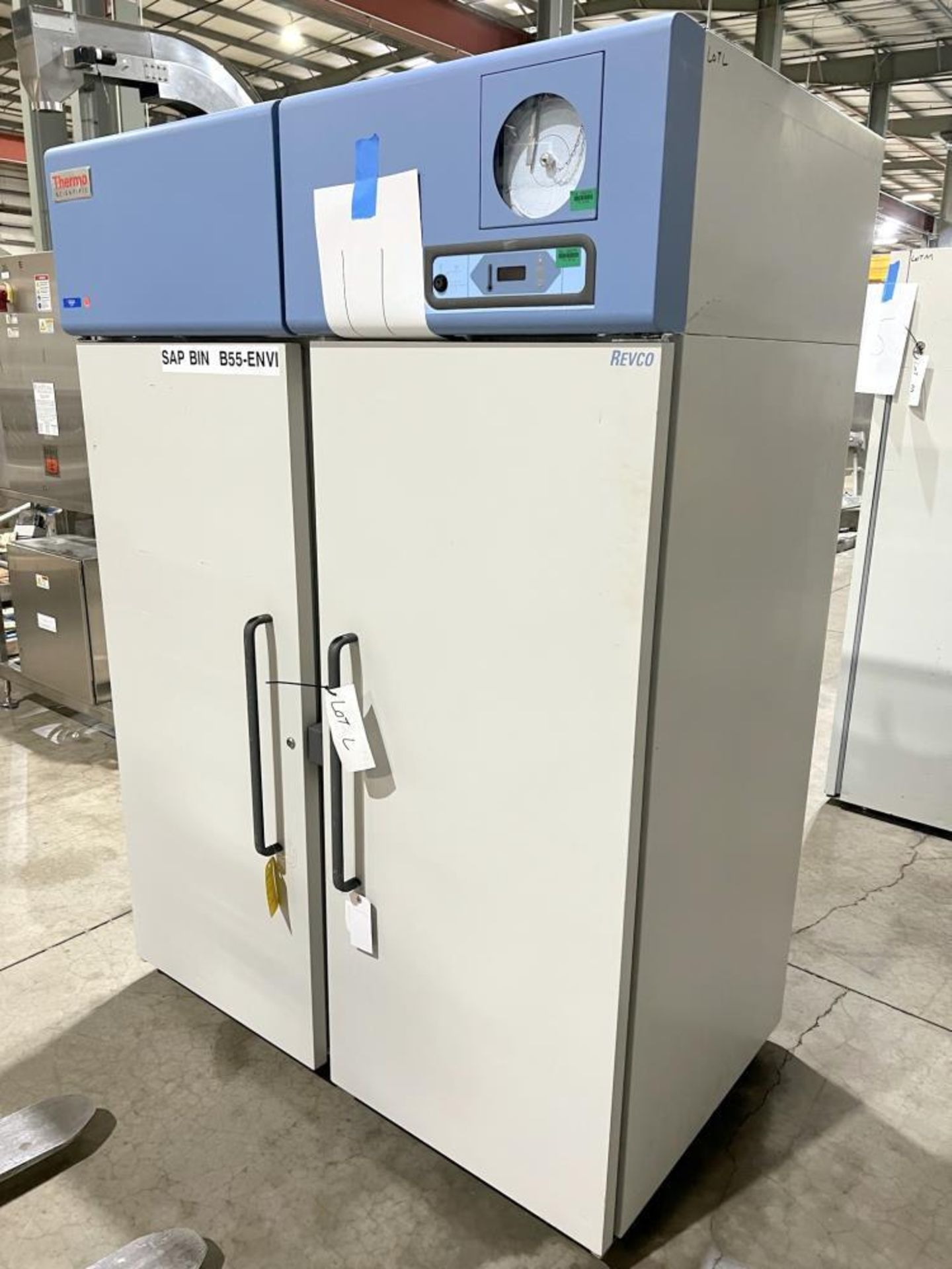 Used- Thermo Scientific Laboratory Upright Refrigerator, Model REL5004A23. 20oz charge of R-134A Ref - Image 2 of 12