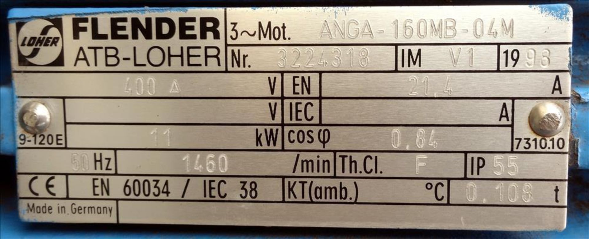 Used- Flottweg Z4D/4-454 Solid Bowl Decanter Centrifuge. 316 Stainless Steel construction (product c - Image 10 of 28