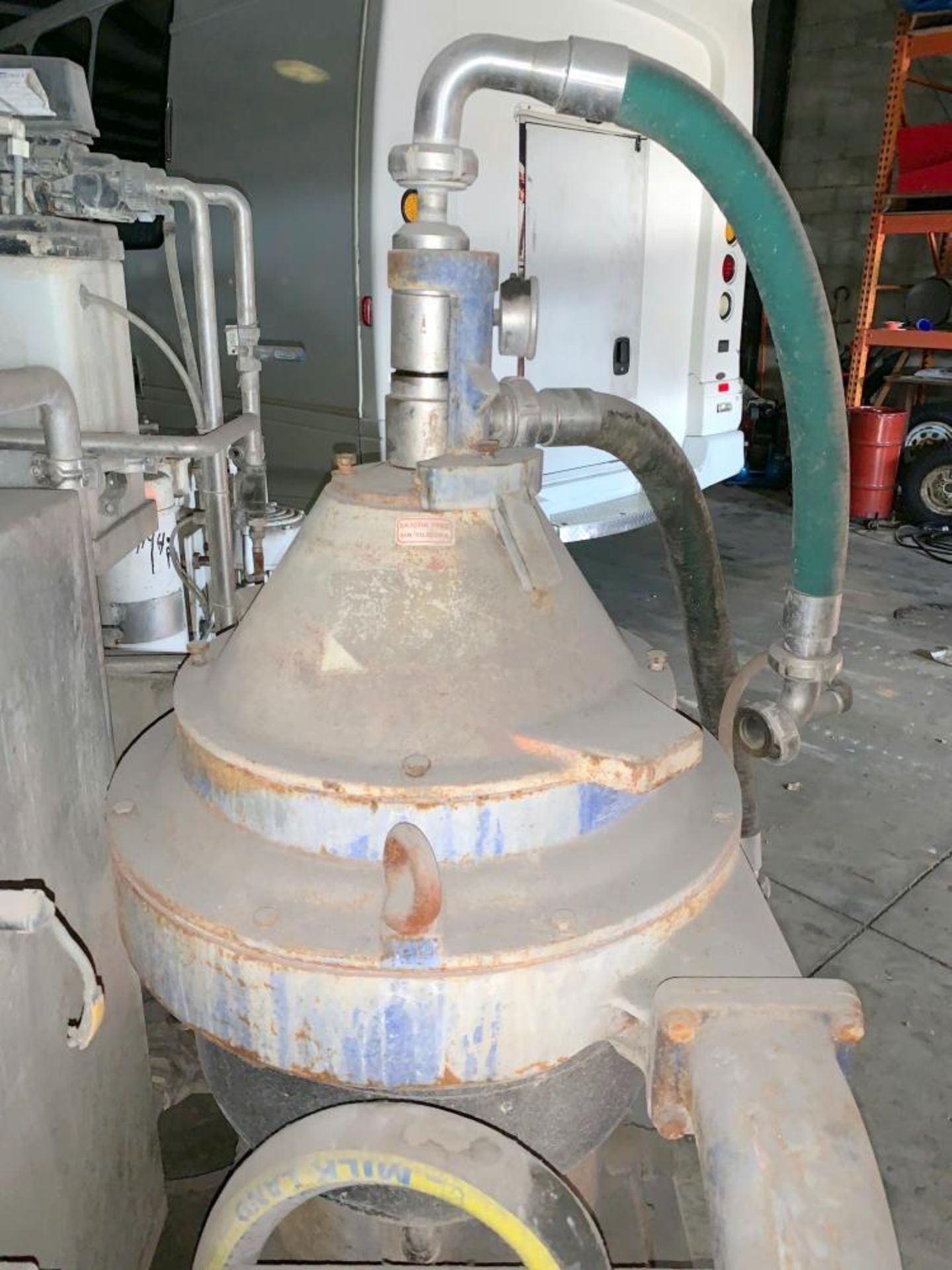 Used- Alfa Laval WSPX-307-71G Desludger Disc Centrifuge. 316 Stainless steel (bowl assembly with alu - Image 22 of 23
