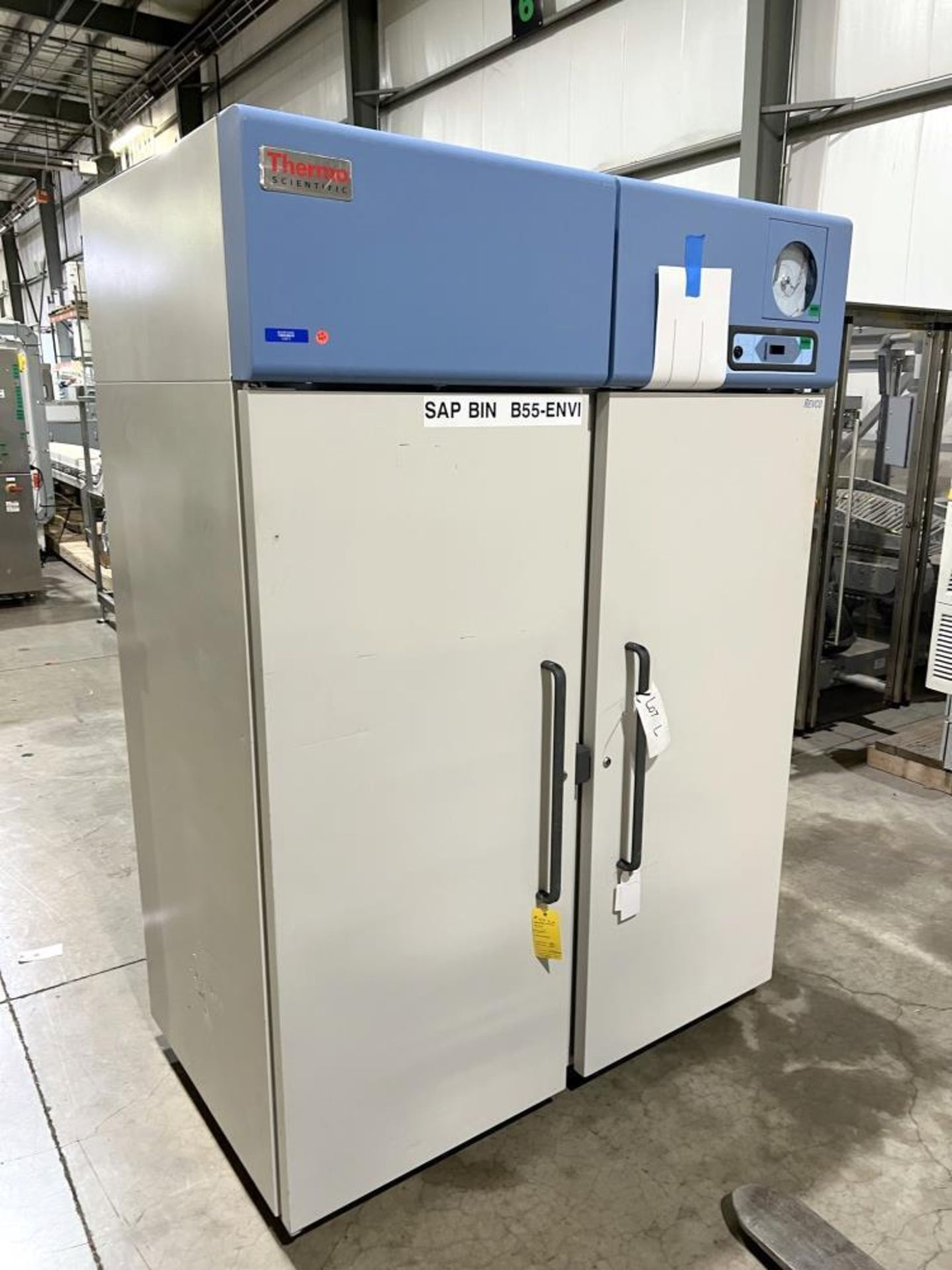 Used- Thermo Scientific Laboratory Upright Refrigerator, Model REL5004A23. 20oz charge of R-134A Ref