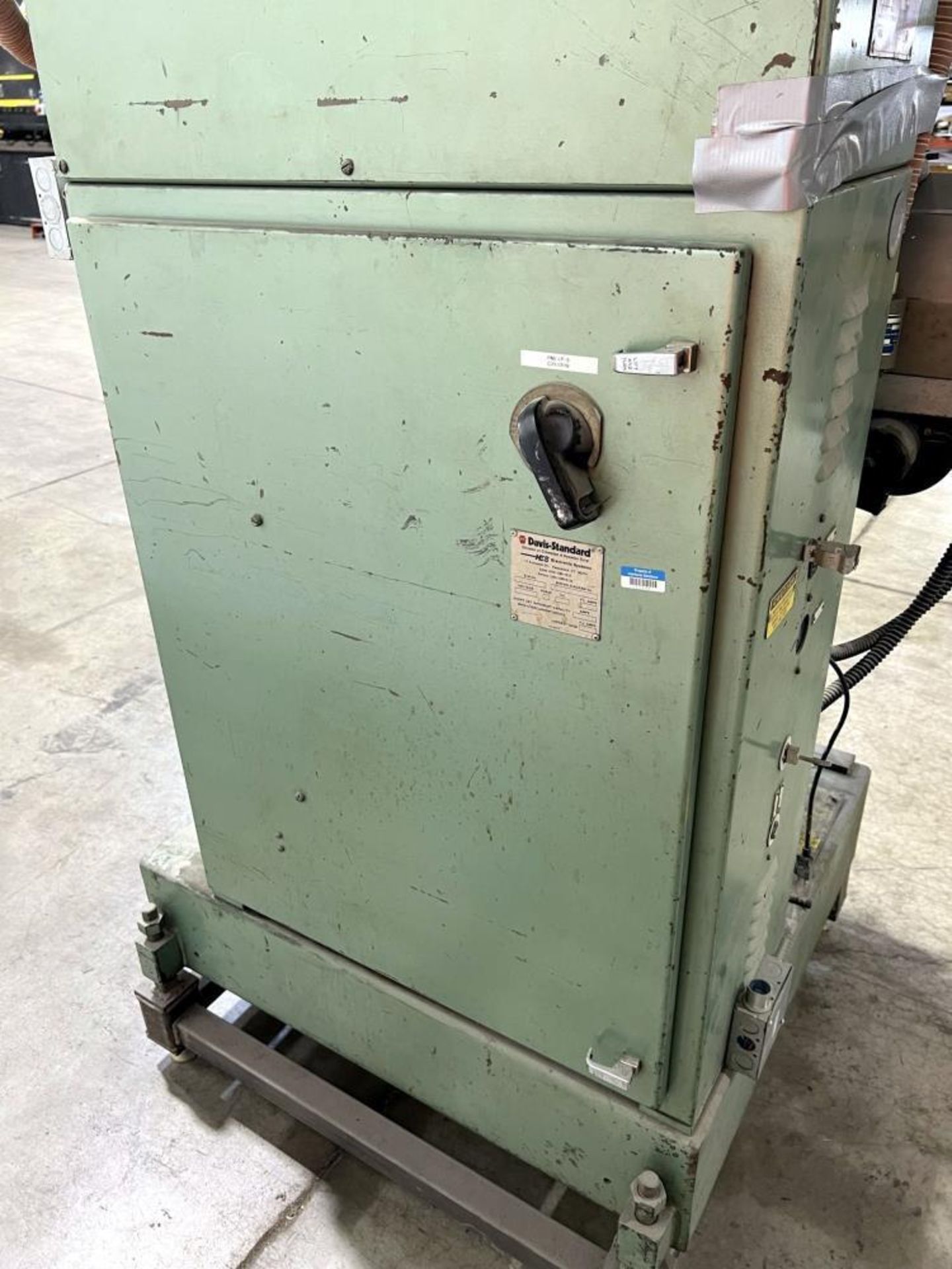 Used- Davis Standard 1-1/4" Single Screw Extruder, Model DS-12H. Approximate 24 to 1 L/D Ratio. Sing - Image 8 of 22